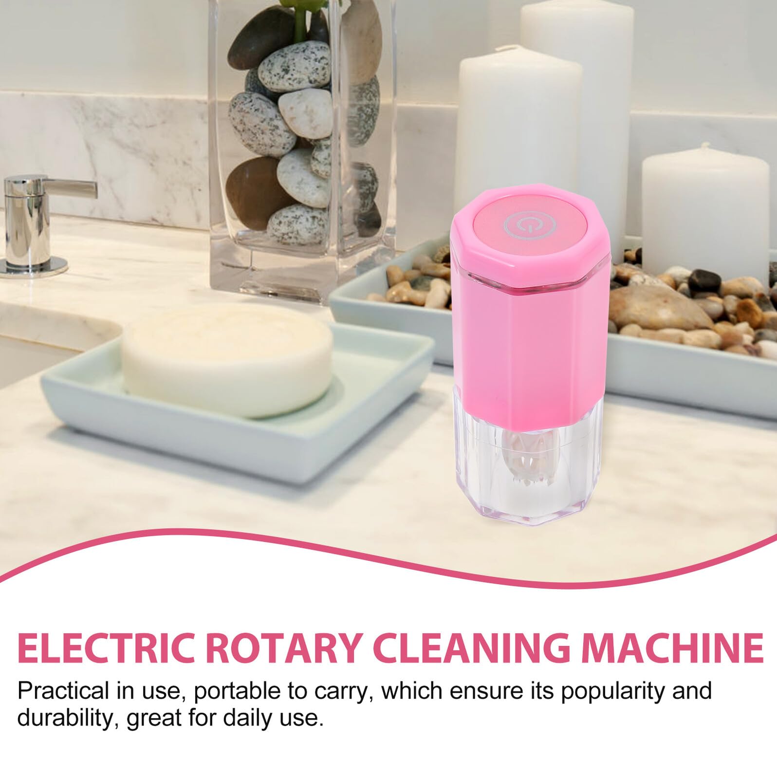 UPKOCH Pulitore Elettrico Per Lenti a Contatto Custodia, Macchina Automatica Per Pulizia Ultrasuoni, Rimuove Residui e Pulisce in Profondità, Adatto Per Lenti Invisibili e Occhiali Quotidiani