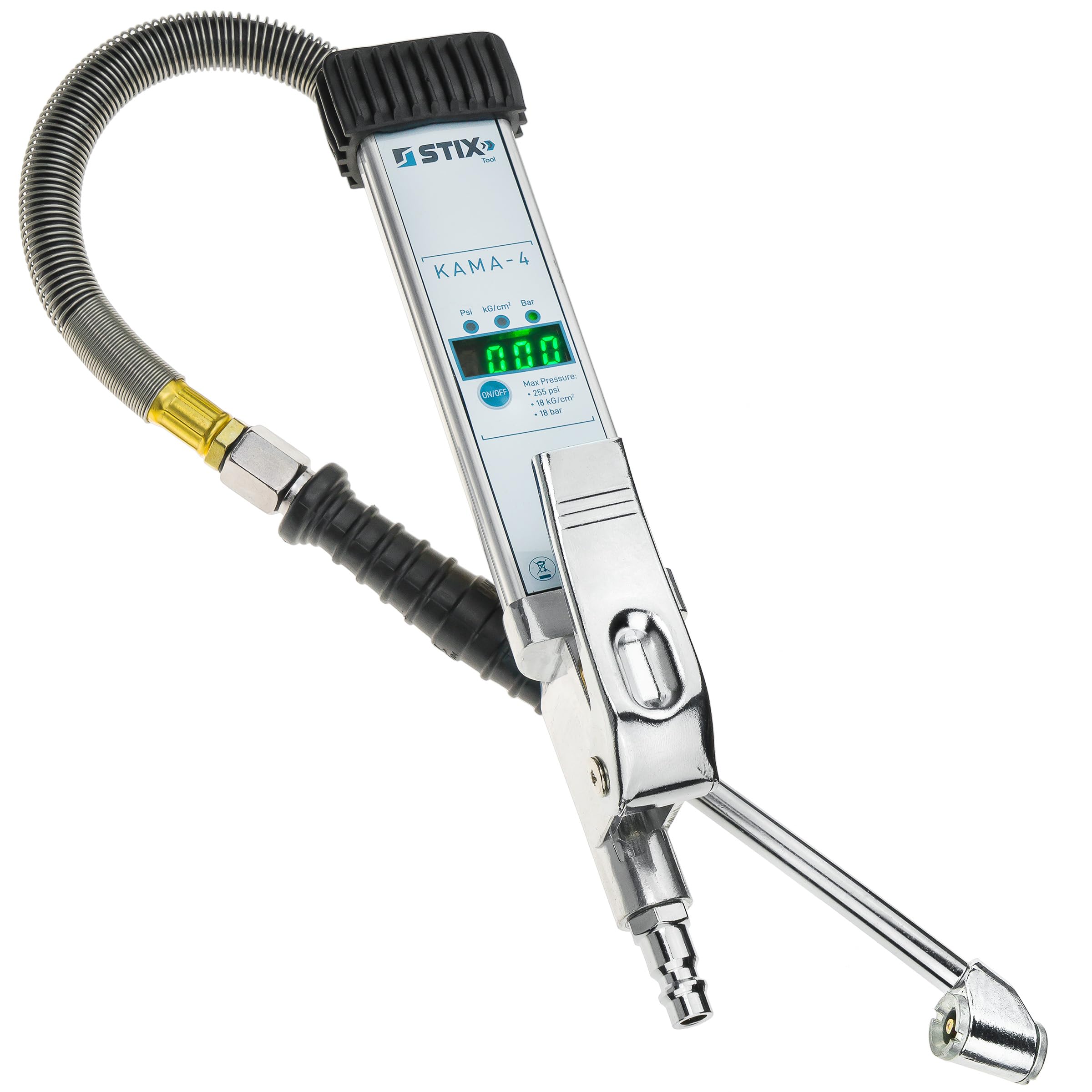 STIX KAMA-4 Gonfleur numérique 0-18 bar pour pneus poids lourds