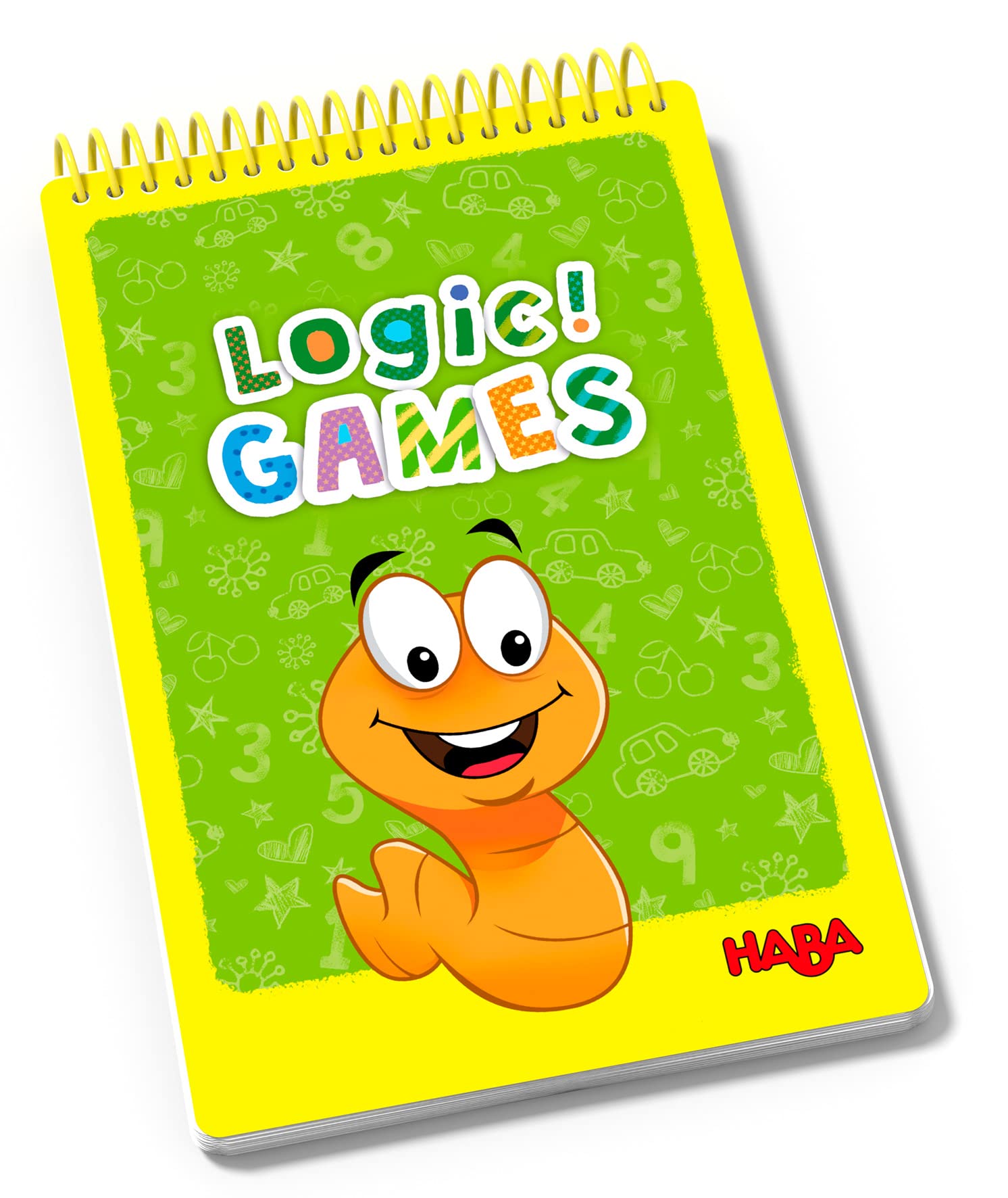 HABA 306820 - Logic! Games - Gusi & Co, Jeu Enfant en Solitaire de Logique, Autocorrecteur - Plus de 5 Ans