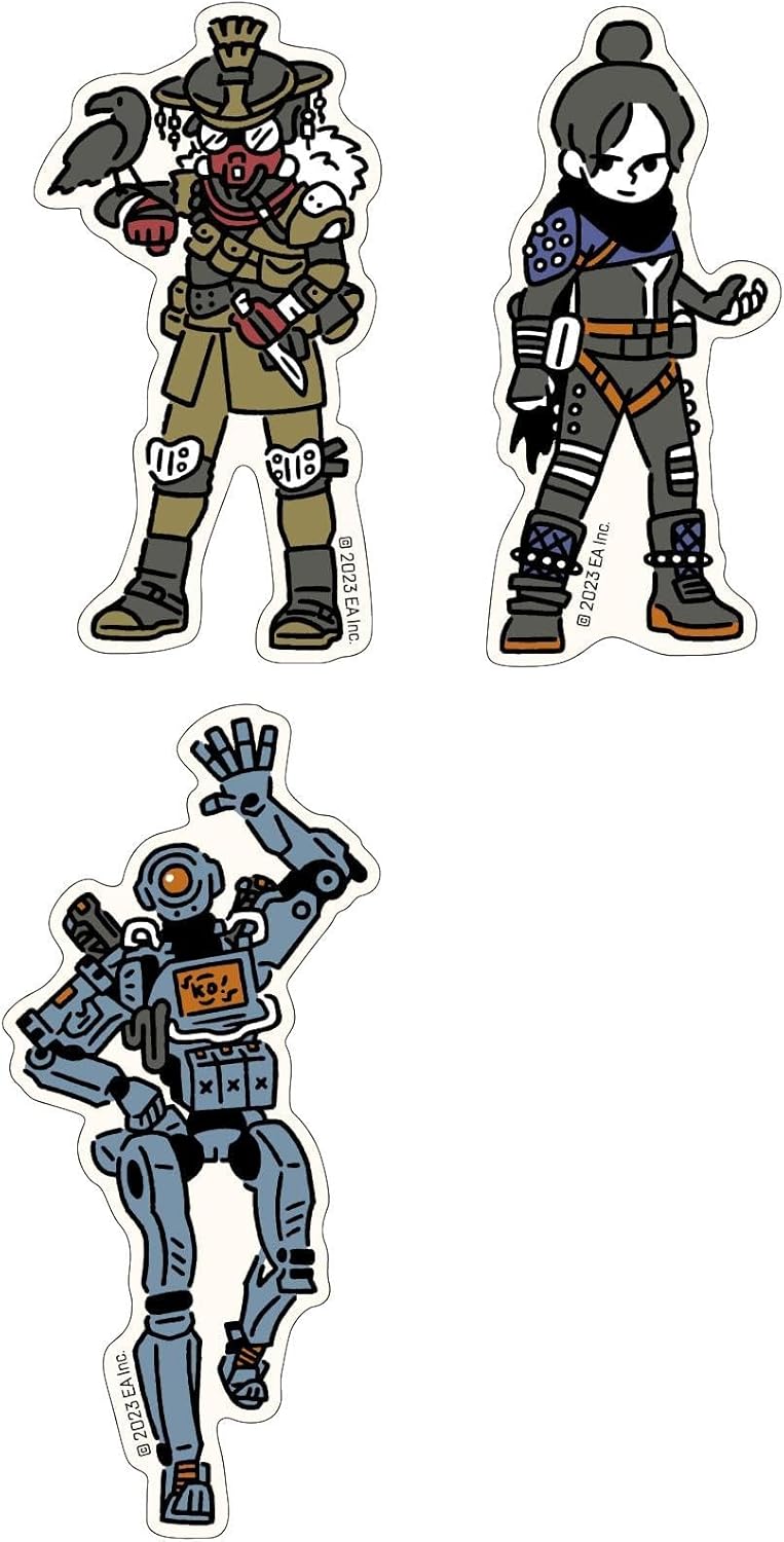[Officially Licensed Product] Apex Legends Deformed Die Cut Sticker A