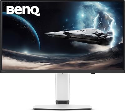 BenQ MOBIUZ EX271UZ 27″ 4K UHD QD-OLED Gaming Monitor, 240 Hz, 0,03 ms GtG, 99% DCI-P3, DisplayHDR True Black 400, 166 PPI, HDMI 2.1, DP 1.4, USB-C (90 W), FreeSync Premium Pro, hoher Pixelkontrast