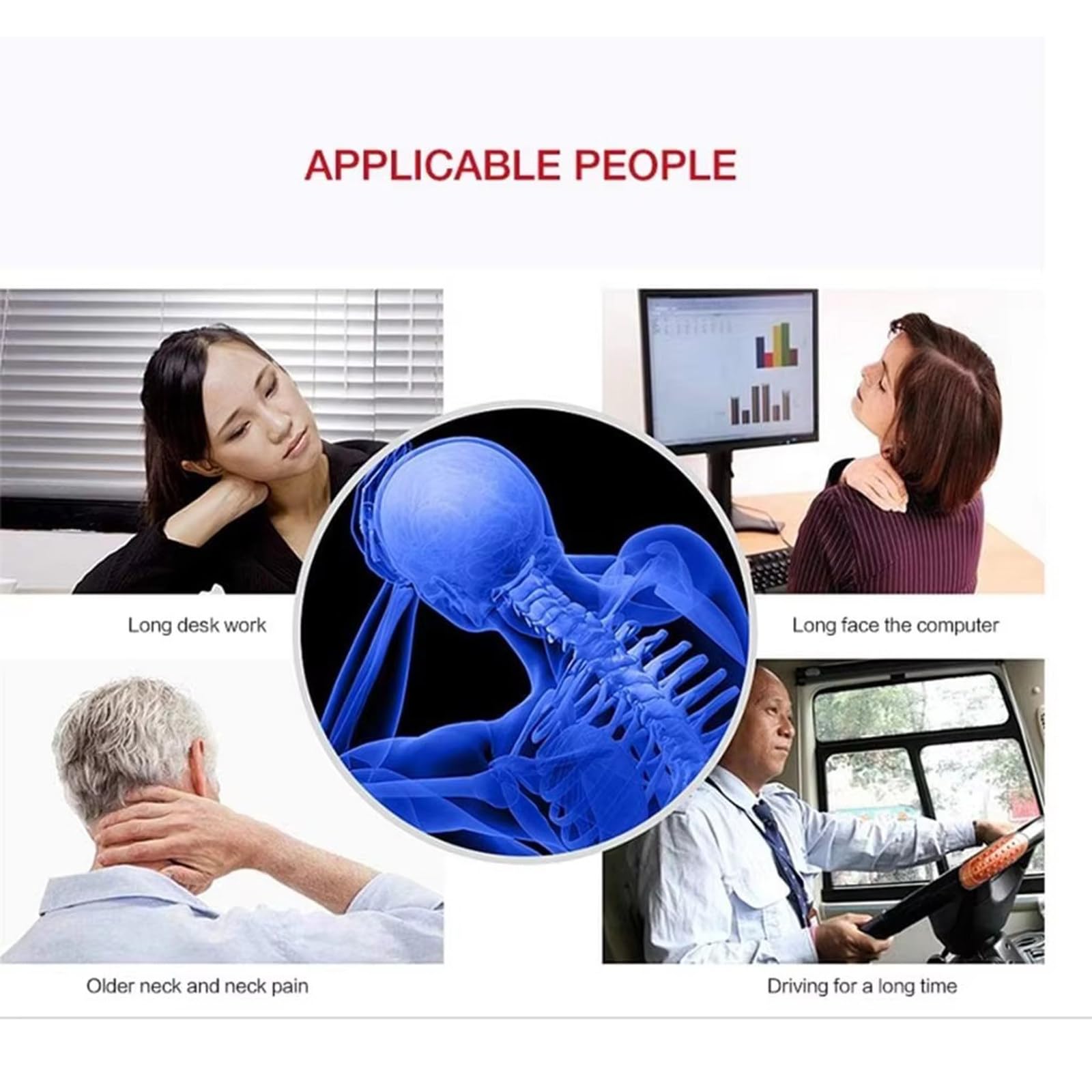 Appareil de massage des pieds – Fitness Blood Chi avec contrôle du fil, machine d'exercice aérobique Vitality Repose-cheville rembourré pour un confort amélioré et secouer les jambes