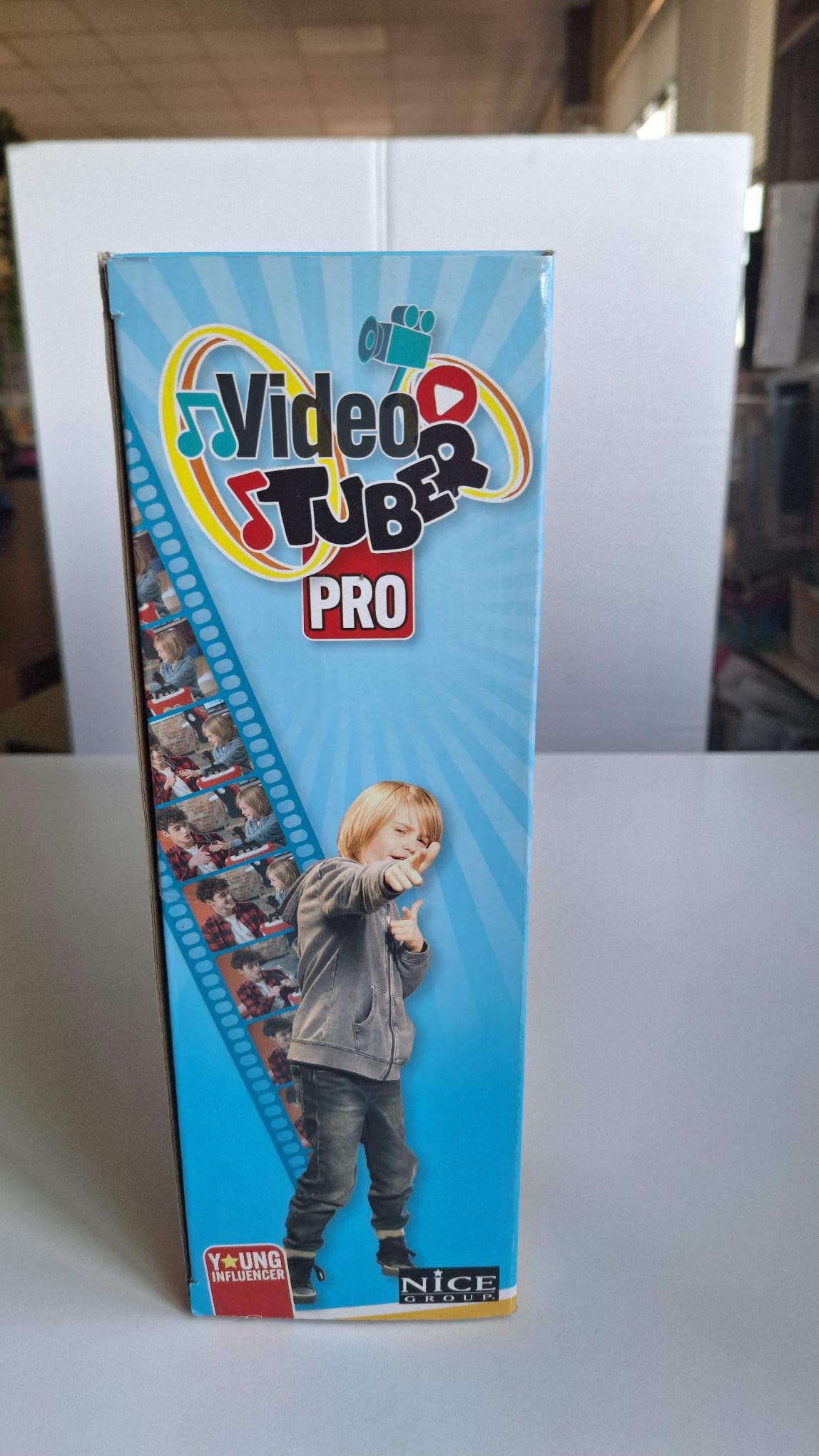 Nice Group - VIDEOTUBER, Console Portatile per Filmati ed Effetti Sonori da Condividere sui Social