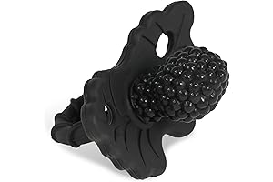 RaZbaby RaZberry Silicone Baby Teether Toy: A Goth Baby's Delight