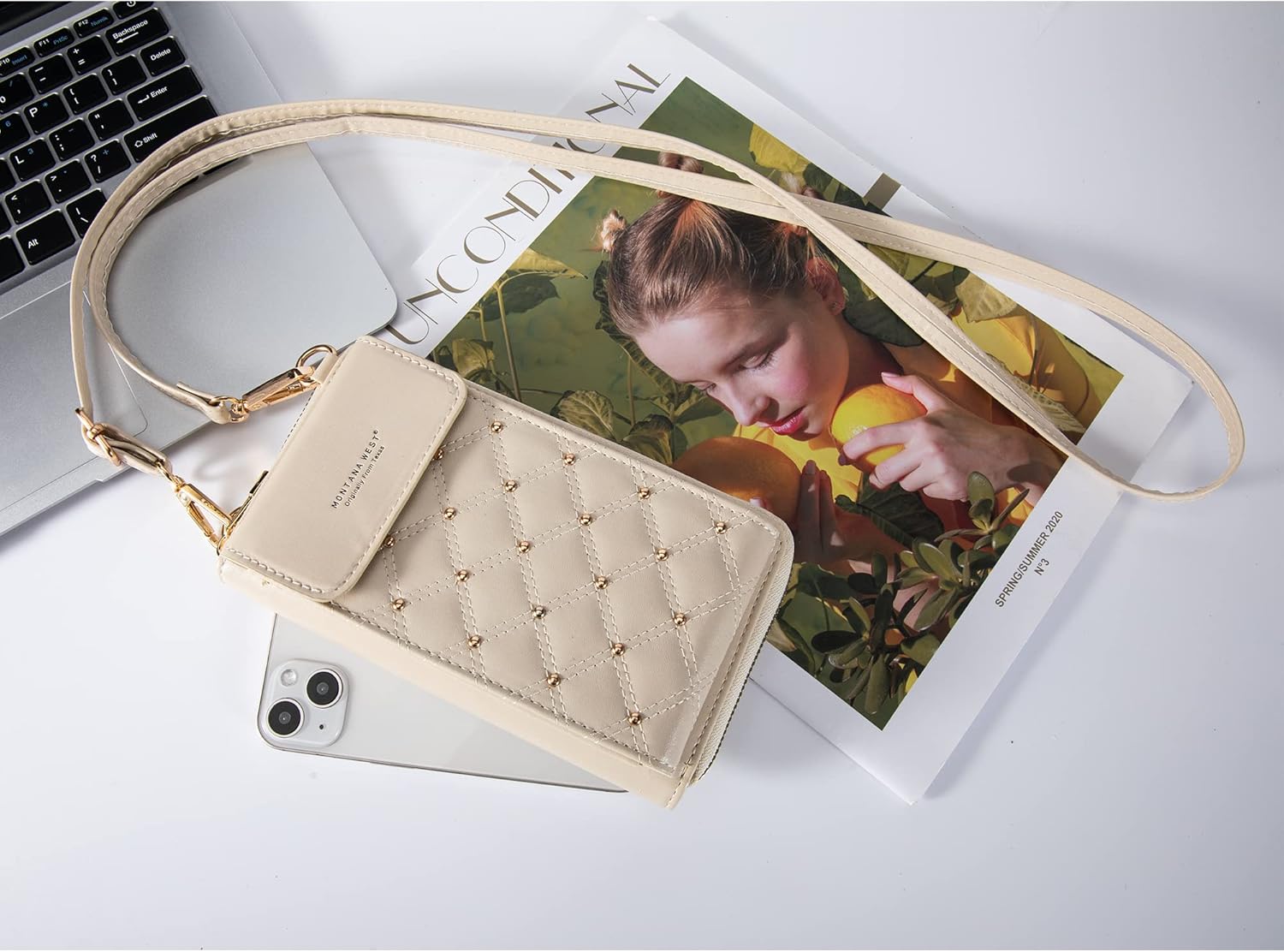 Montana West Small Crossbody Cell Phone Purse for Women RFID Blocking Cellphone Wallet - Image 7