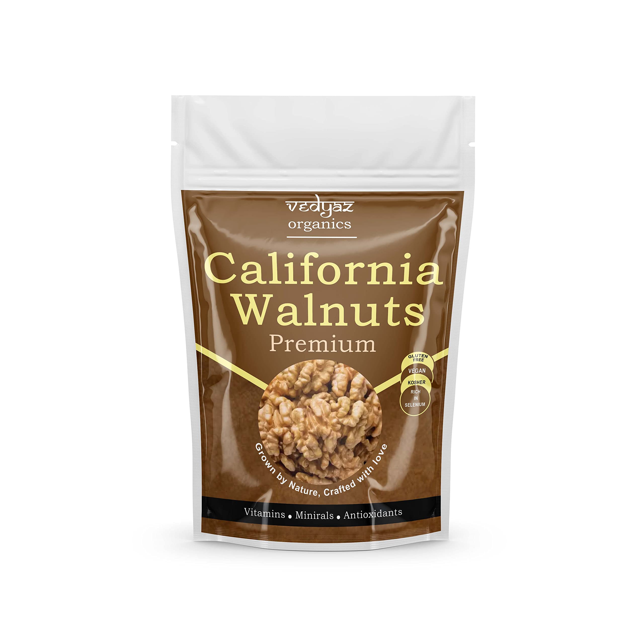 VEDYAZ ORGANICS Premium Walnut Kernel -500gm- Without Shell, Kashmiri Akrot Giri Dry Fruit 100% Natural (B0BRJF86MP) Amazon Price History, Amazon Price Tracker
