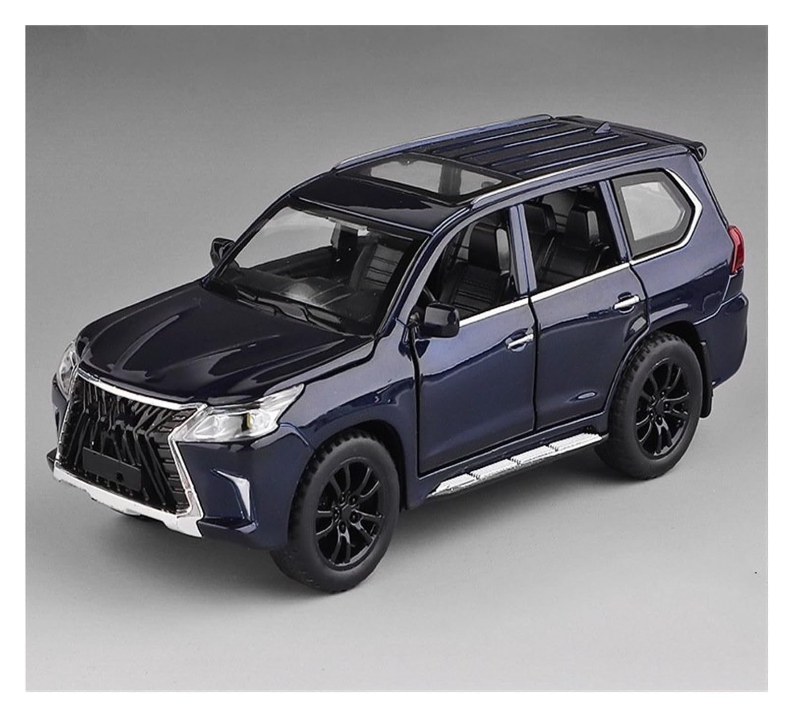 UIFCOG Die Cast Collectible Car Model 1:32 For Lexus LX570 Alloy Metal Diecast Model Car Collections(Blue)