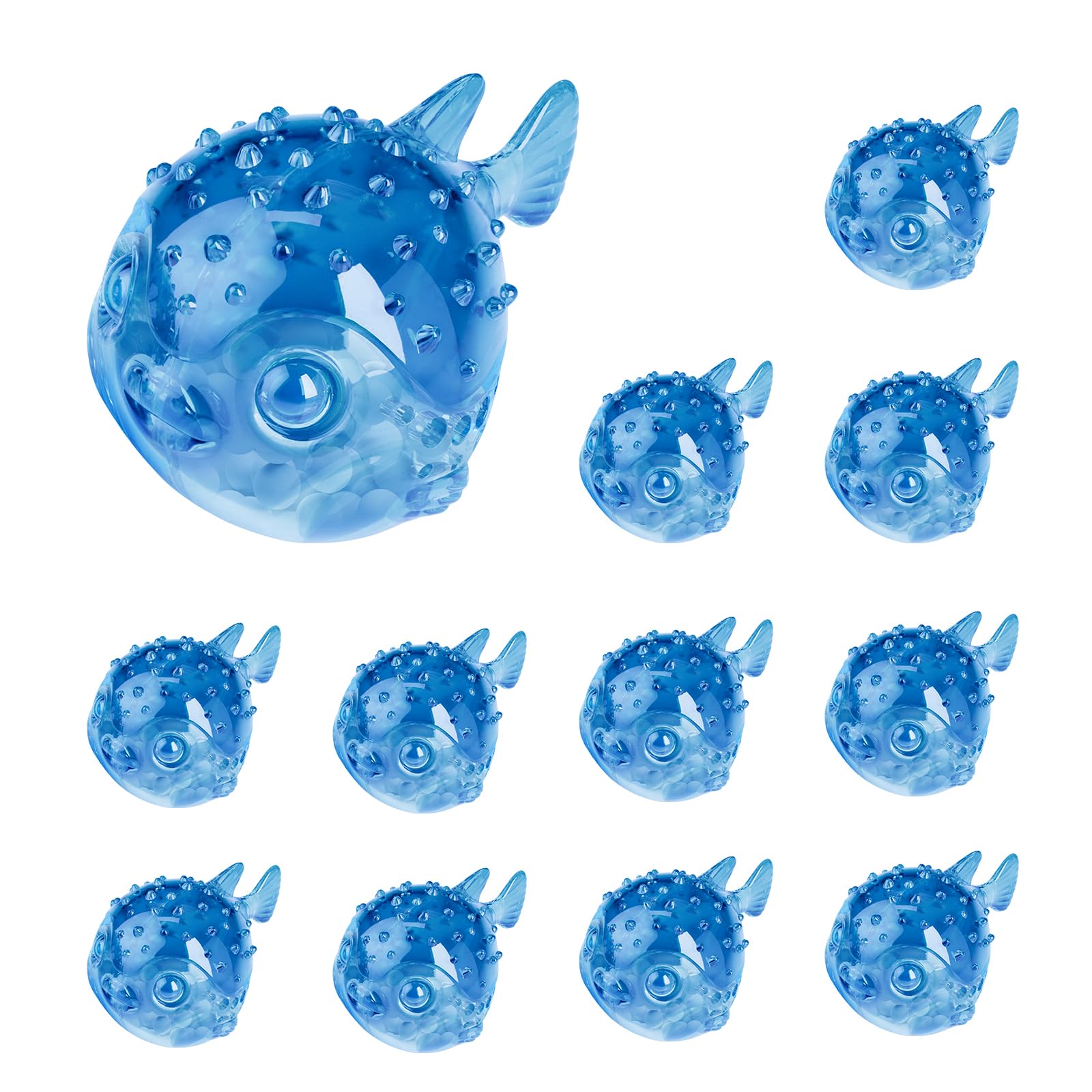 Humidifier Cleaner Fish 12-Pack for Most Humidifiers and Fish Tanks, Humidifier Cleaning Fish and Demineralization Cartridge for humidifiers, Tank