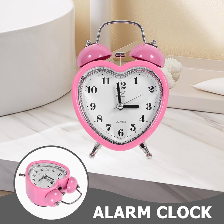 Amazon.co.jp: DECHOUS 目覚まし時計 ハート型 卓上 置き時計 時計 Amazon.co.jp: DECHOUS 目覚まし時計 ハート型 卓上 置き時計 時計