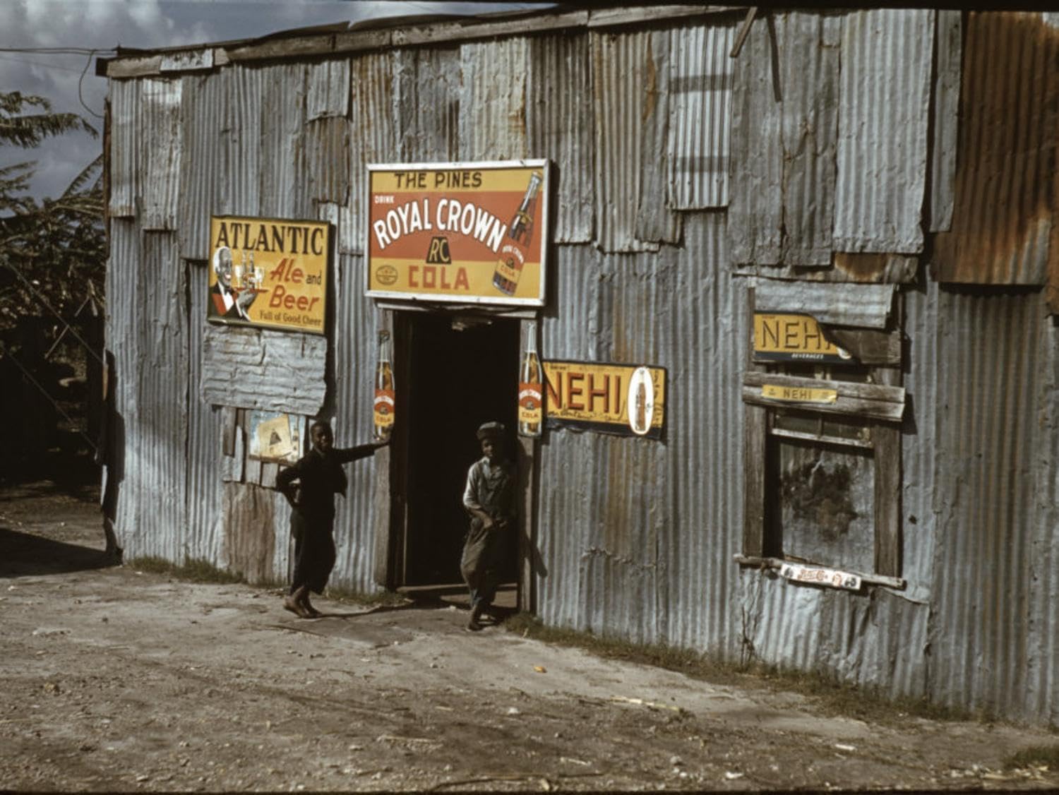 ART.COM Wall Photo African American Juke Joint by Marion Post Wolcott, 16" x 12"