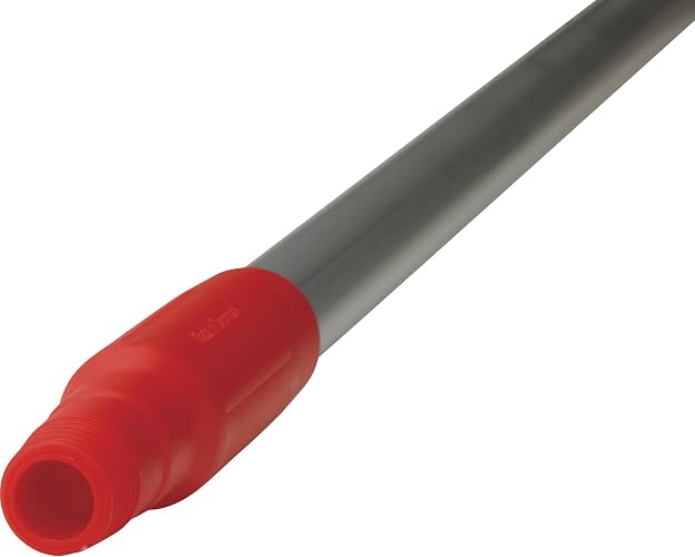 Manche Aluminium Vert Vikan Avec Filetage - Poignée Ergonomique Et Œillet De Suspension Pour Outils Hygiéniques