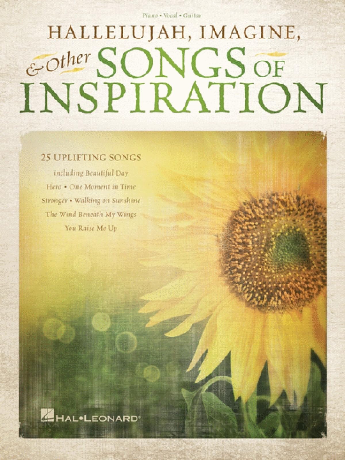 Hallelujah and Other Songs of Inspiration. Piano, Vocal And Guitar.