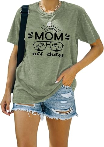 Women Mom Vacay Tee Gift 