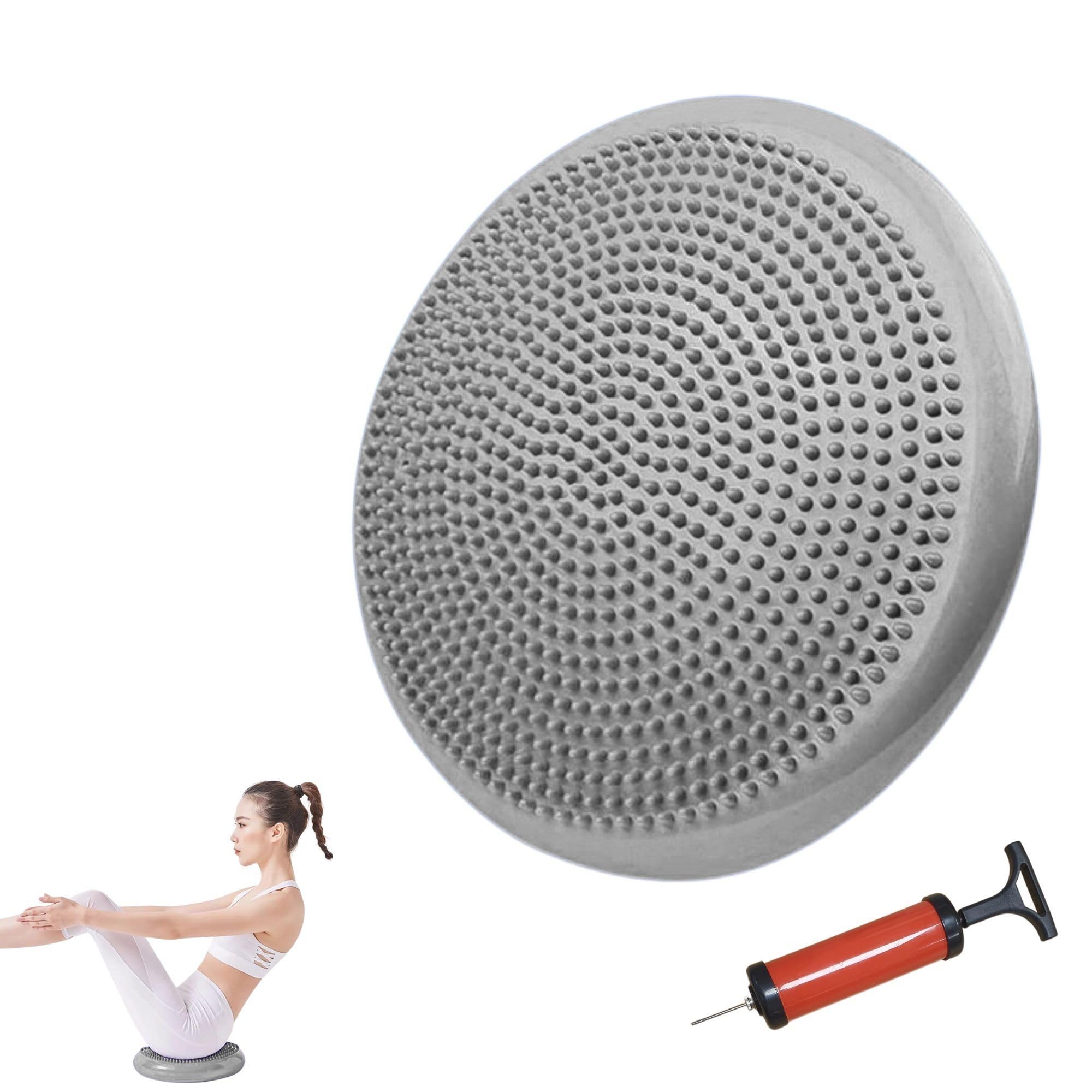 Coussin d'Équilibre. Yoga, Pilates, Disque de Fitness Pneumatique Antidérapant. Oreiller Gonflable pour Améliorer la Posture. Disque pour Entraîner la Stabilité.