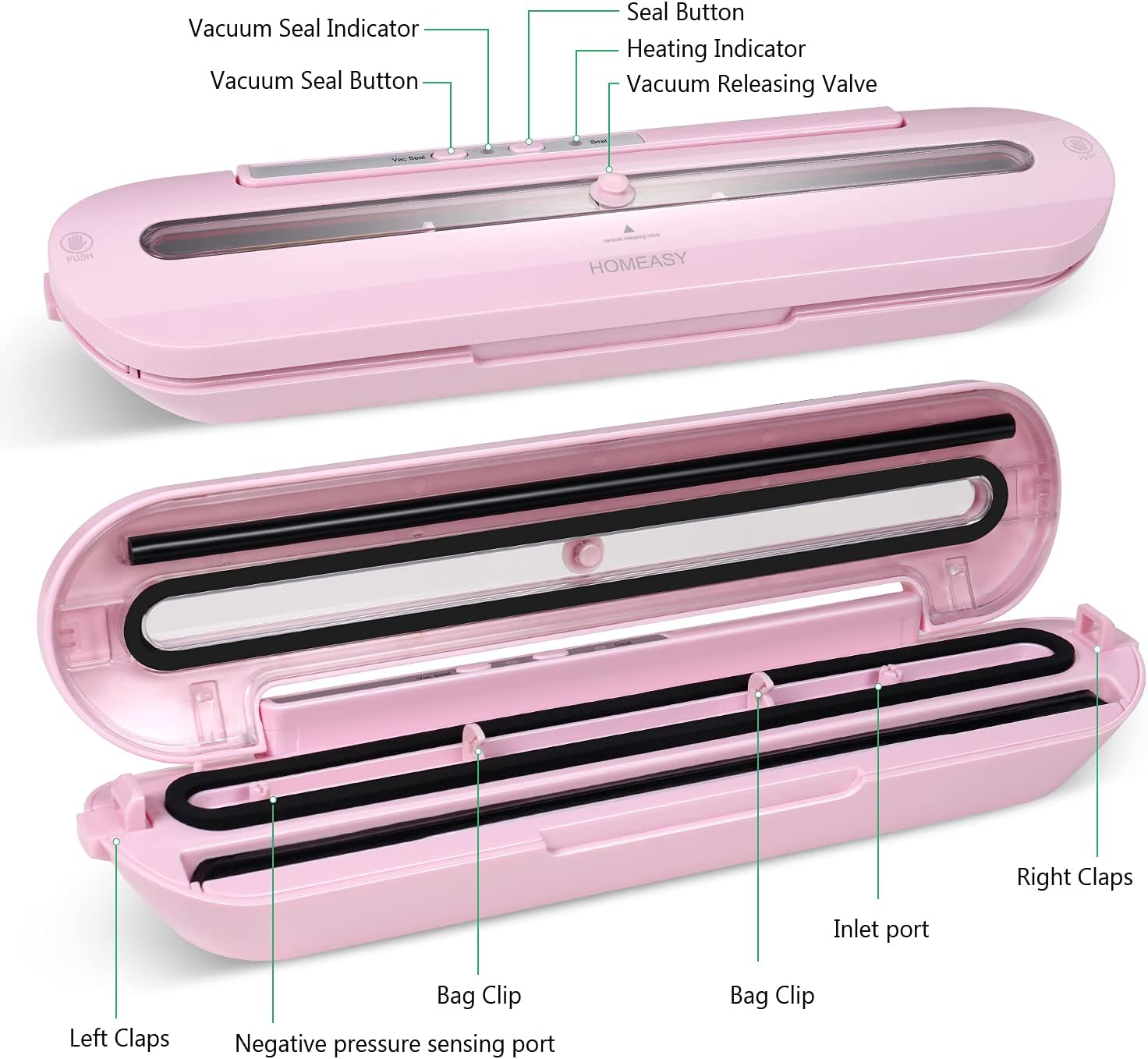 homeasy vacuum sealer