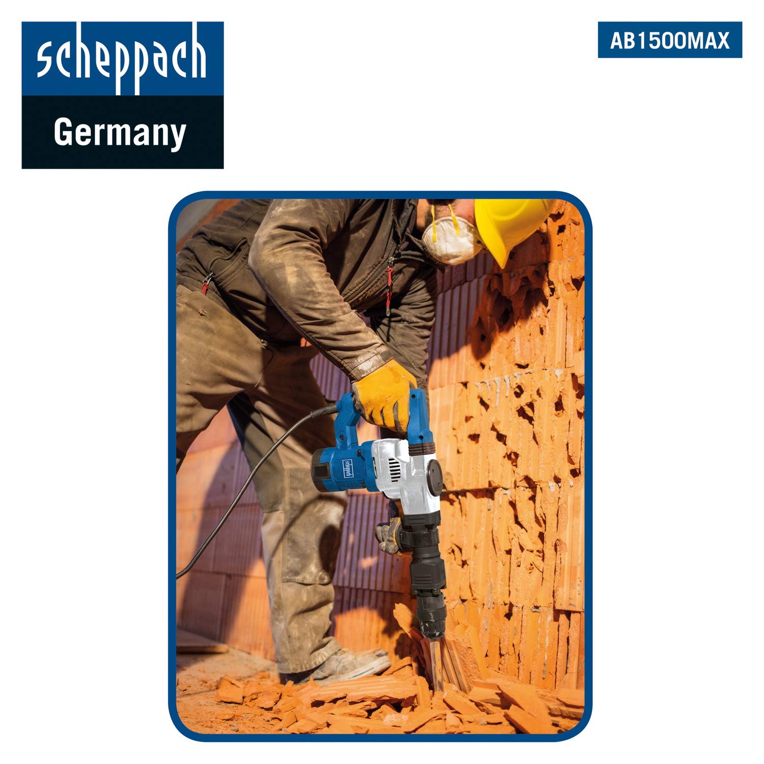 Scheppach Martillo de demolición AB1500MAX