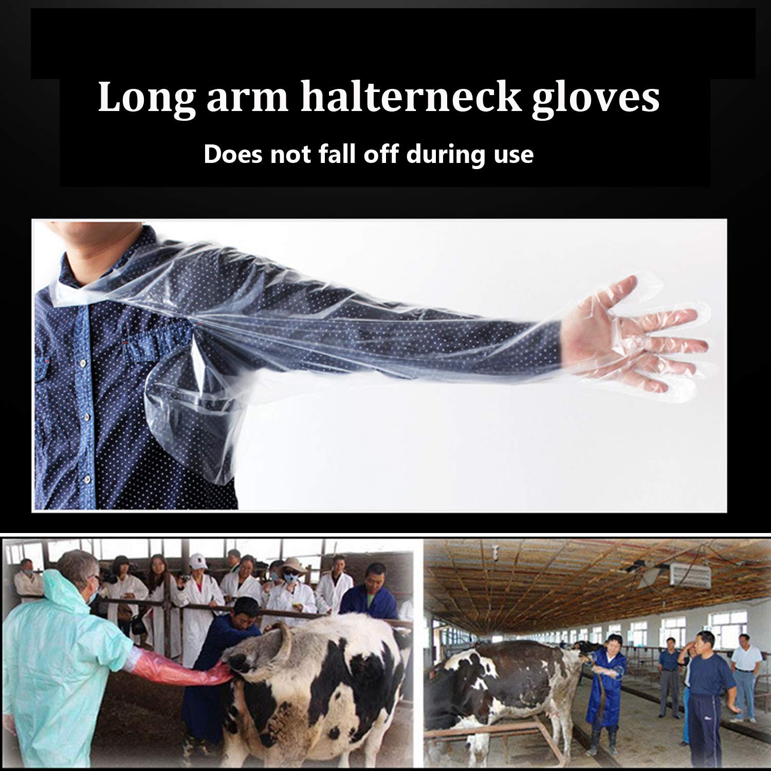 Halfter, knstliche Einweg-Handschuhe, Tierrztliche Handschuhe,  Schulterlnge, Einweg, Kuh-Palpation, Handschuhe, Einweg-Tier (50 Stck,  88,9 cm) : Amazon.de: Gewerbe, Industrie & Wissenschaft