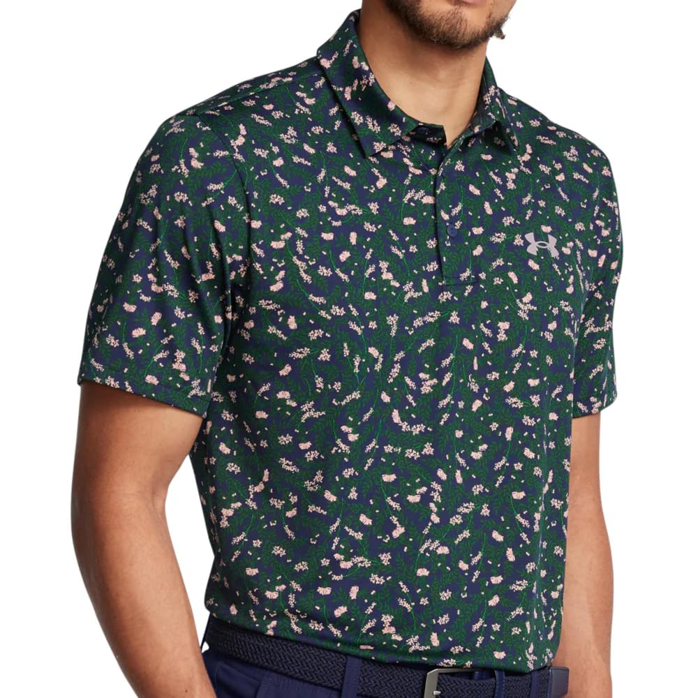 Under Armour Men's Matchplay Printed Golf Polo