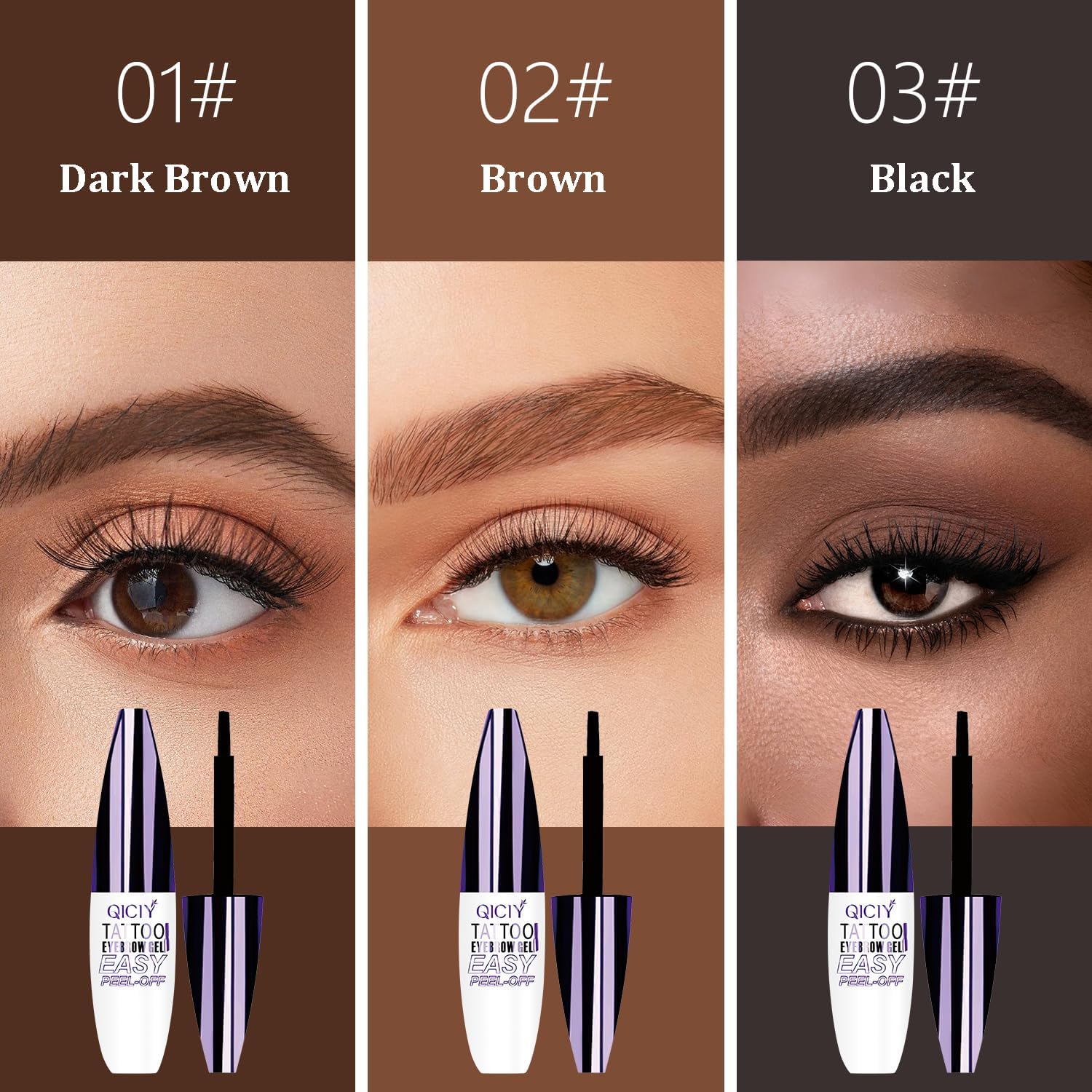 Liquid &be Eyebrow Kit Eyebrow 5本セット ダークブラウン アイシャドウ