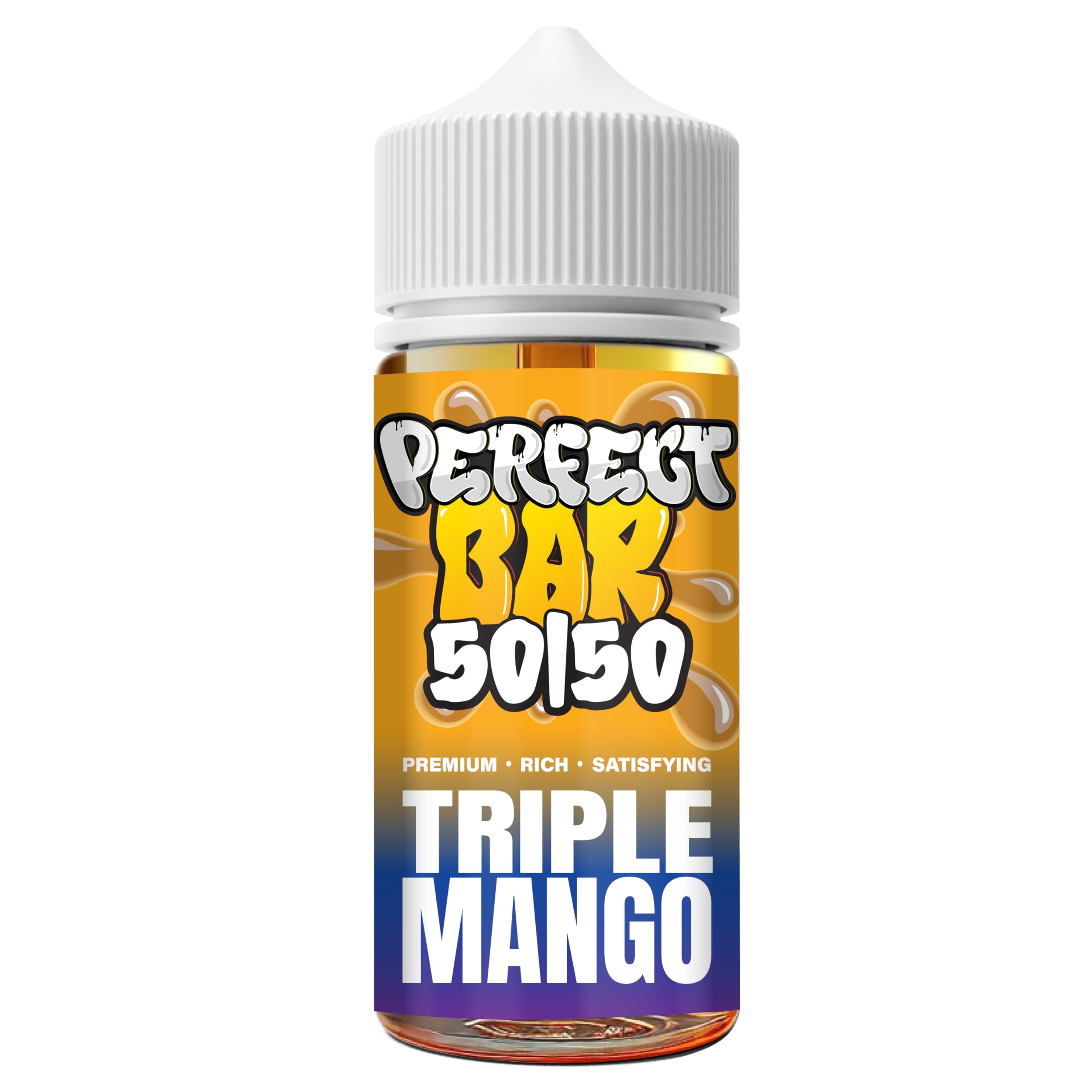 elfbar nachfüll pod läuft aus Triple Mango - Perfect BAR 50/50 Disposable Style Juice | Best Premium e  Liquid | Bar Juice 100ML for E-Cigarettes - Vape Liquid 50vg 50pg - E-Cig  Gift