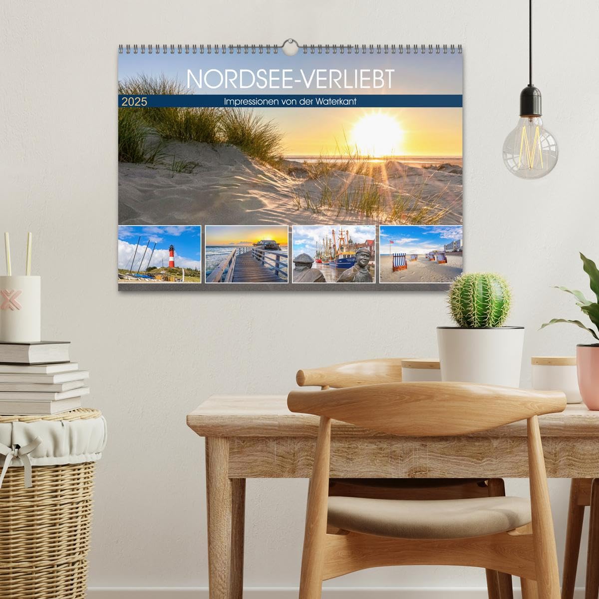 NORDSEE-VERLIEBT (Wandkalender 2025 DIN A3 quer), CALVENDO Monatskalender: Impressionen von der Waterkant (CALVENDO Orte)