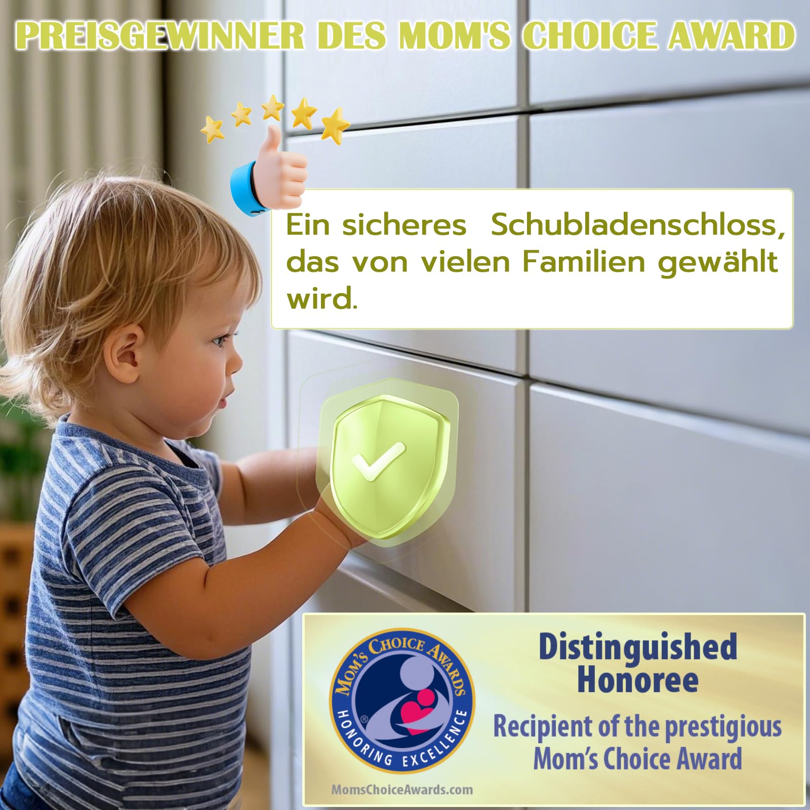 Smart Schubladenschloss, Anweller Elektronisches Schrankschloss Möbelschloss mit APP NFC Schloss Briefkastenschloss, Kindersicherung Schrank für Schrank Schublade Kasten Schließfächer Briefkasten usw