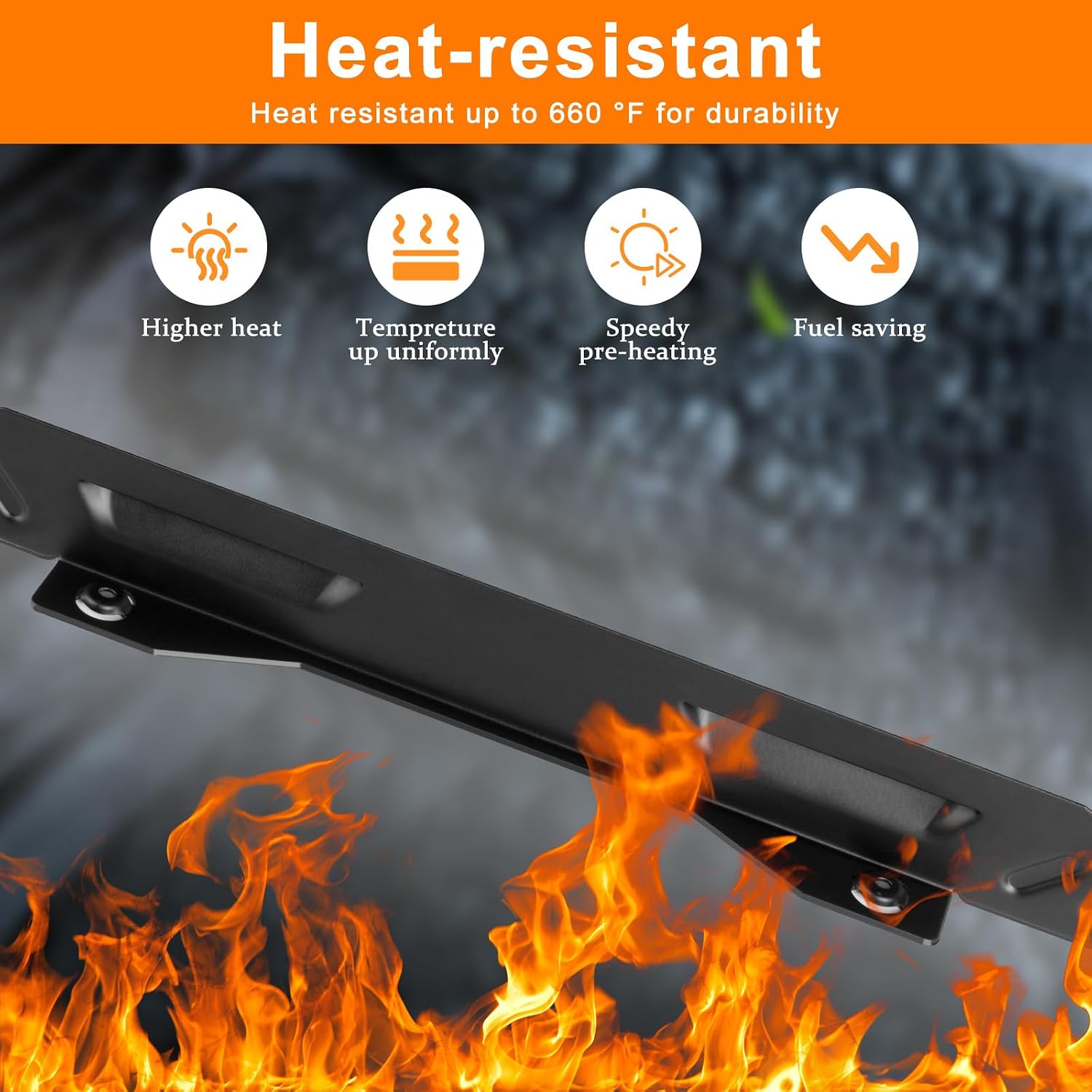 Upgraded Magnetic Wind Guards for Blackstone 36 Inch Griddle | 4-piece carbon steel griddle wind screen, helps protect flames, retain heat and reduce heat loss, tool-free magnetic mounting