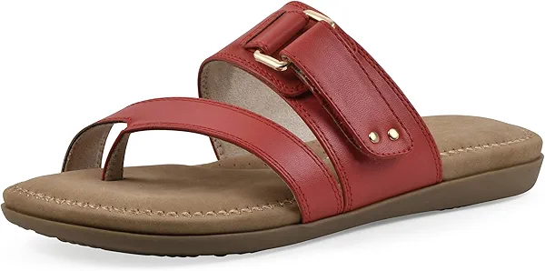 CLIFFS BY WHITE MOUNTAIN Women's Fancify Flat Sandal