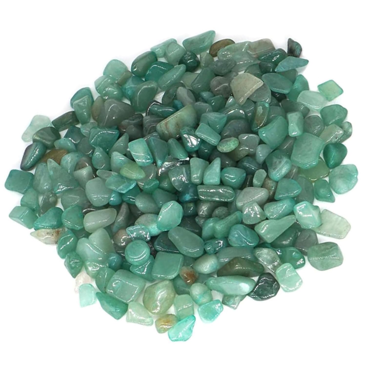 Amazon | YUENTOEN アクアリウム 石 7-9mm 500g クリスタル製飾り石