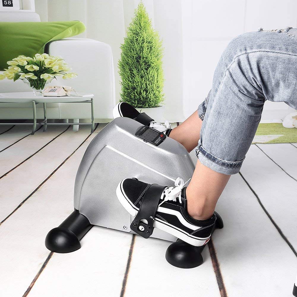 Uten Beintrainer Mini Bike für Zuhause, Heimtrainer mit Display für Senioren, Geschenk