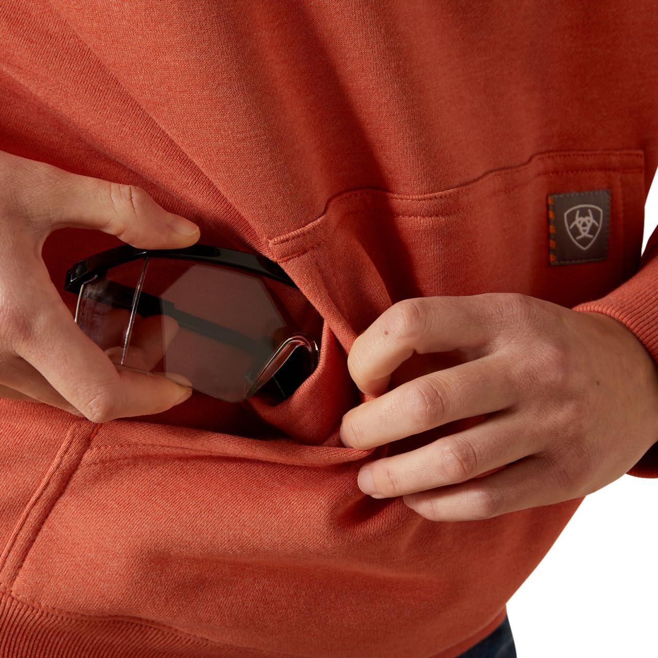 ARIAT womens Rebar Graphic Hoodie - Image 5