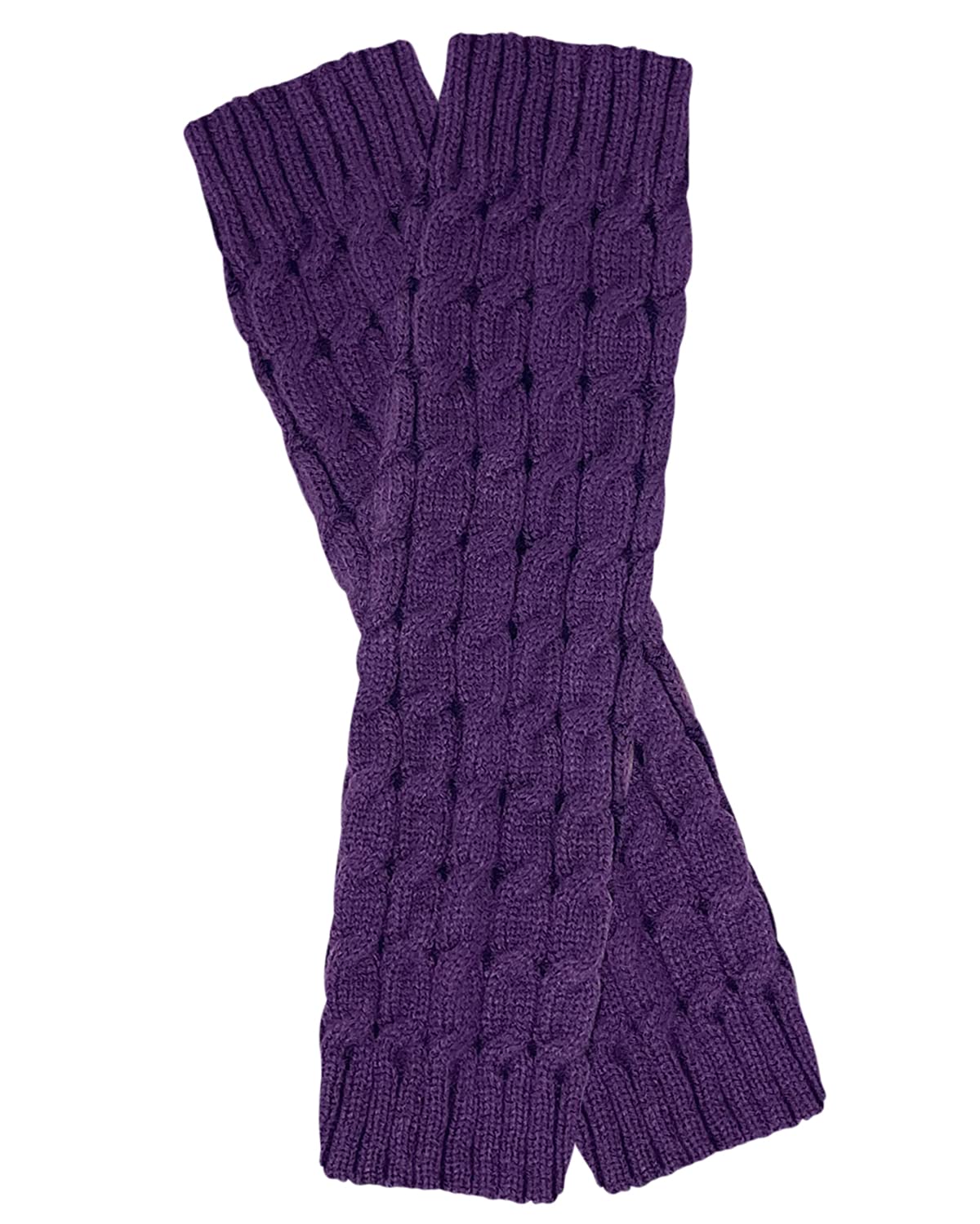 Jambières Femme En Tricot Torsadé – Style Preppy, Côtelé – Pour Bottes, Chaussures – Automne/Hiver