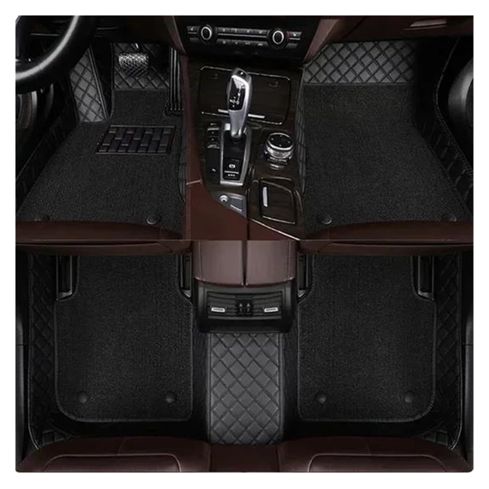 Tapis sol voiture BMW E46 E90 E36 moquette de protection sur mesure double couche E92