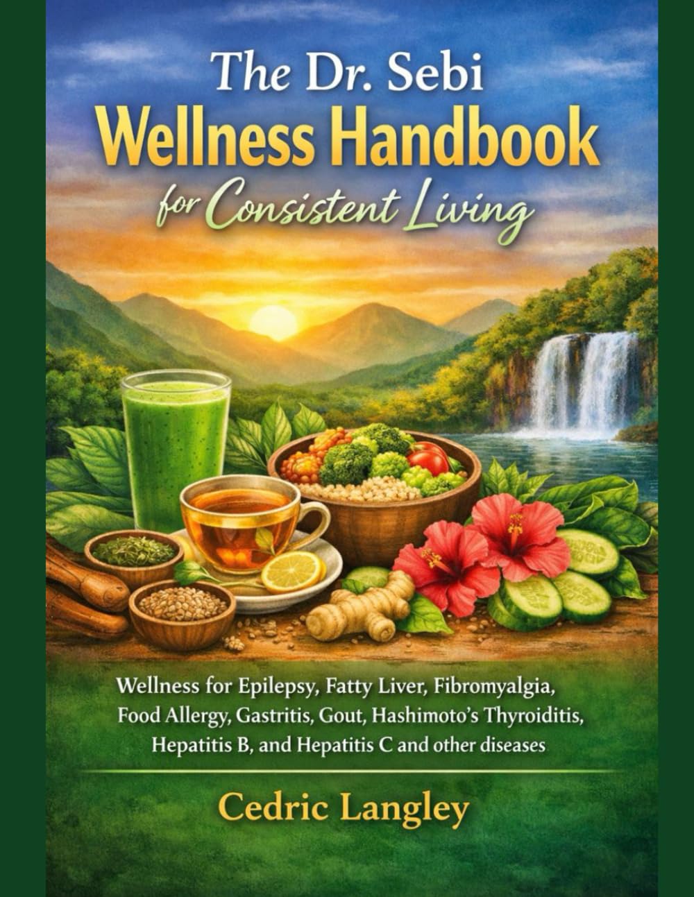 The Dr. Sebi Wellness Handbook for Consistent Living: Wellness for Epilepsy, Fatty Liver, Fibromyalgia, Food Allergy, Gastritis, Gout, Hashimoto’s ... B, and Hepatitis C and other diseases