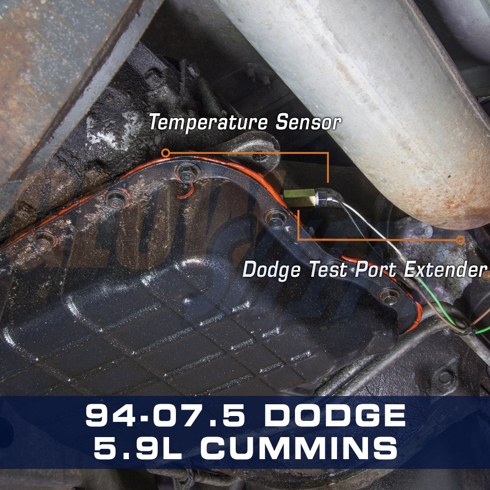 Buy GlowShift Transmission Test Port Sensor Thread Adapter Compatible