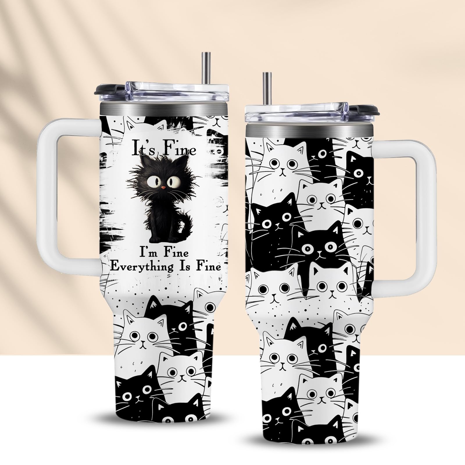 CGMIBAS Cat Tumbler