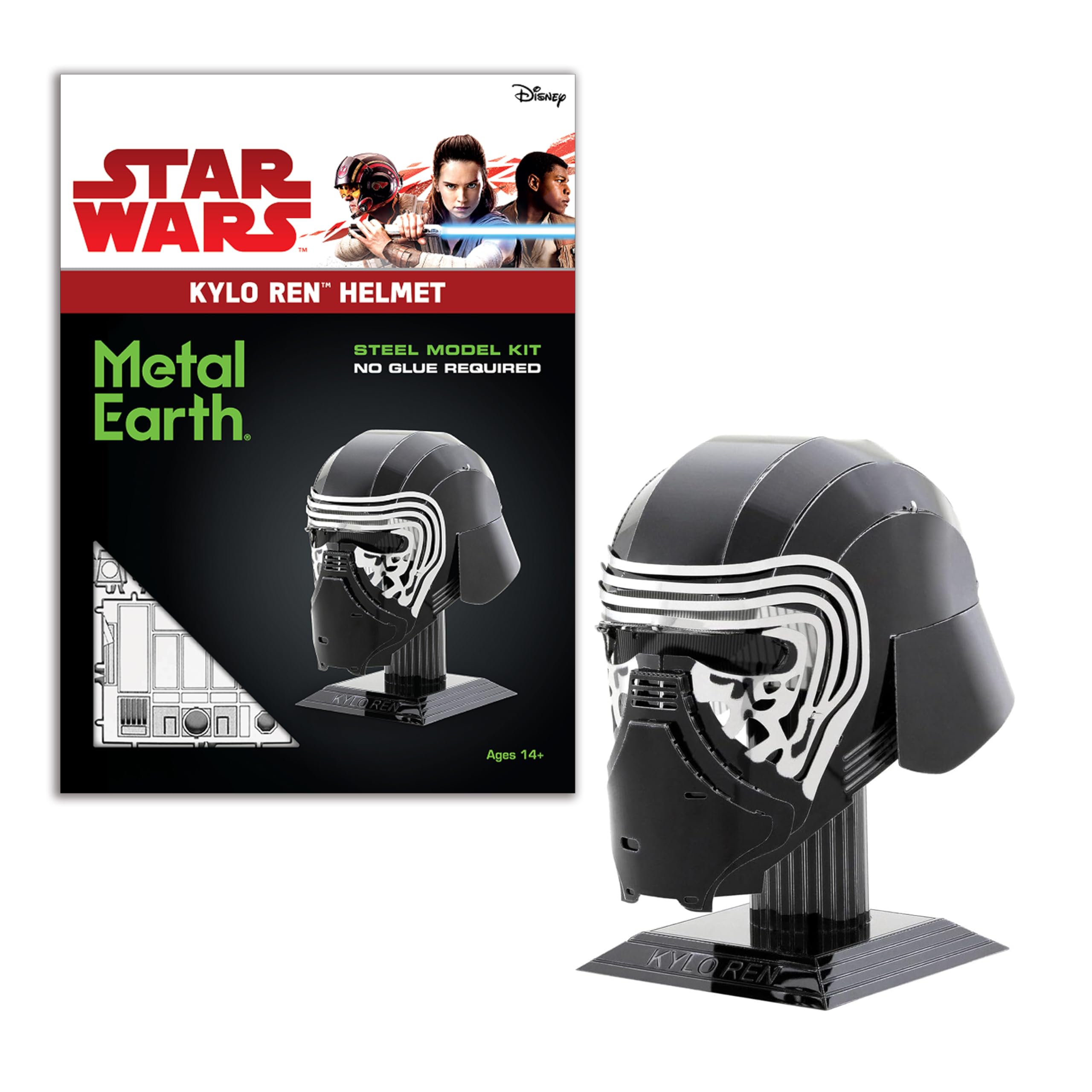 Amazon.com: Fascinations Metal Earth Kylo Ren Helmet 3D Metal