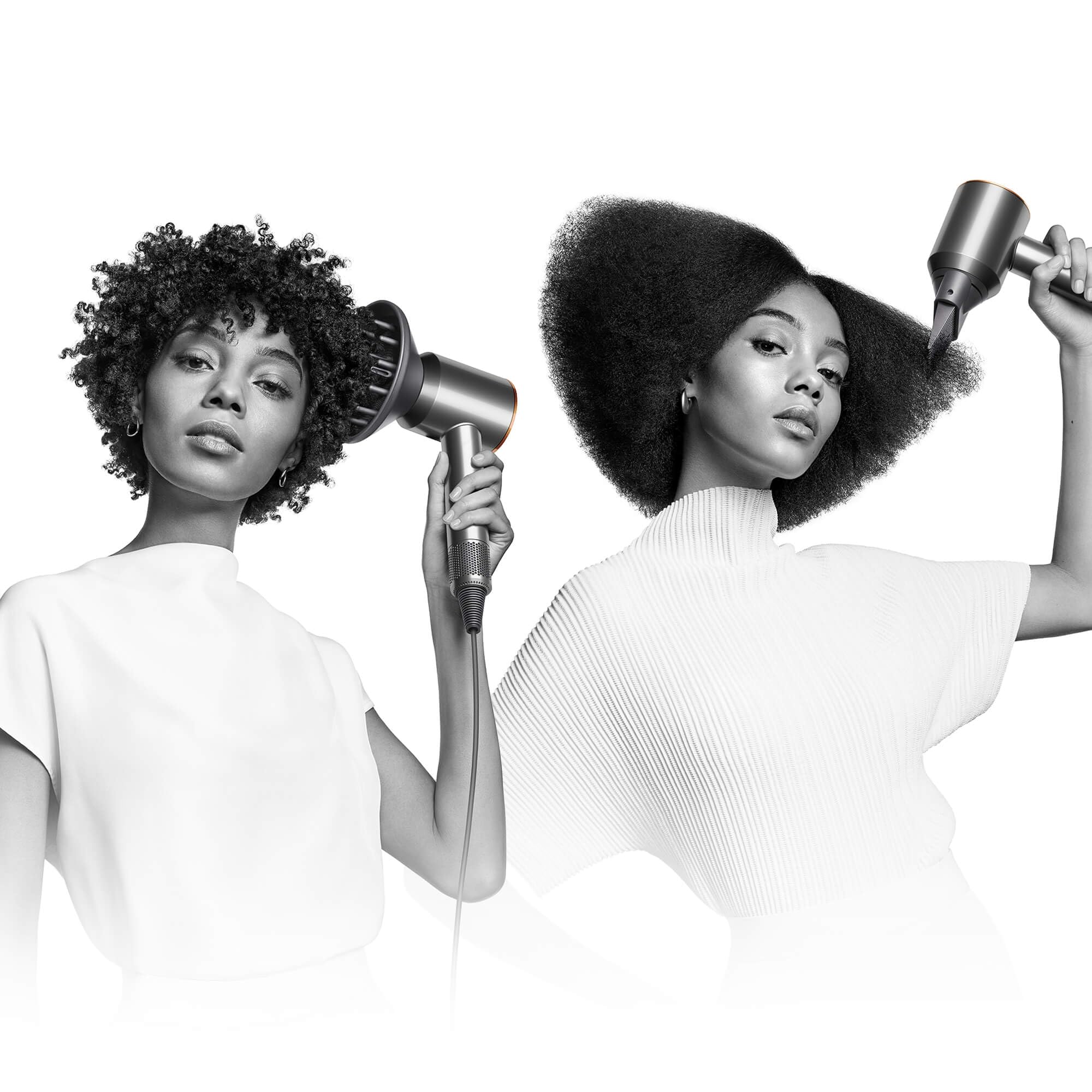 Dyson Supersonic™ : sèche-cheveux - Cheveux bouclés à frisés