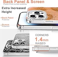 Vista 431 de I-MGAE-IN-AR - Funda diseñada para iPhone 12 y 12 Pro, diseño de mariposa plateada brillante, funda protectora de poliuretano termoplástico, suave