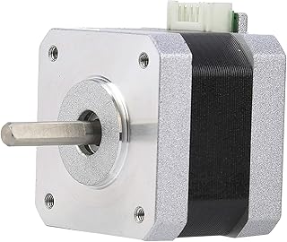 Bipolar Stepper Motor, D Stepper Motor Stepper Motor, 3D Printer Motor 320mN.m/45oz.in DC 4.0V Stepper Motor 17 Bipolar Stepper Motor for 3D Printer 34mm Height