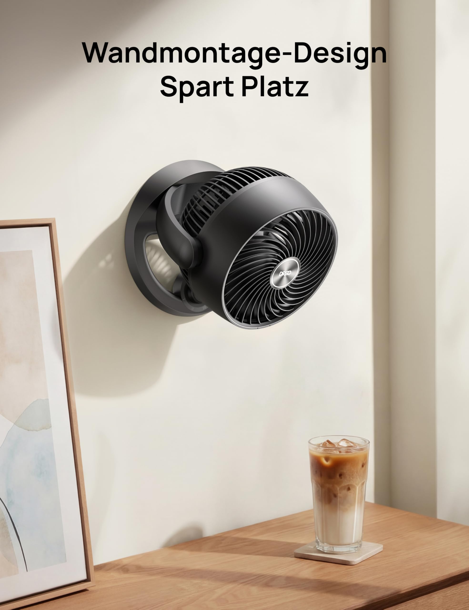 Dreo 25dB leiser Tischventilator – Bild 8