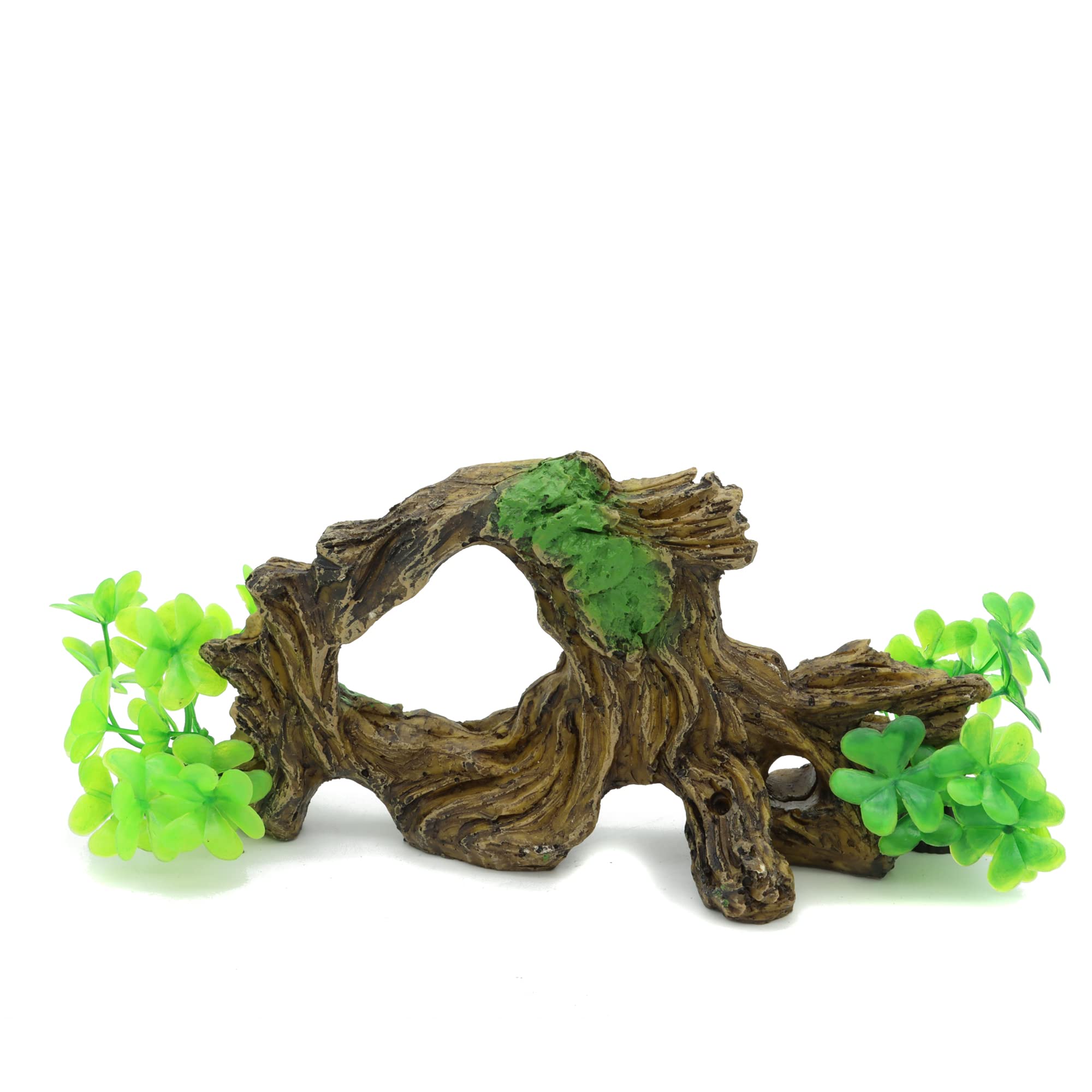 JIHAQUA Artificial Driftwood for Aquarium Decor Plastic Plant Branches Ornament for Fish Tank Decorations (Style A)