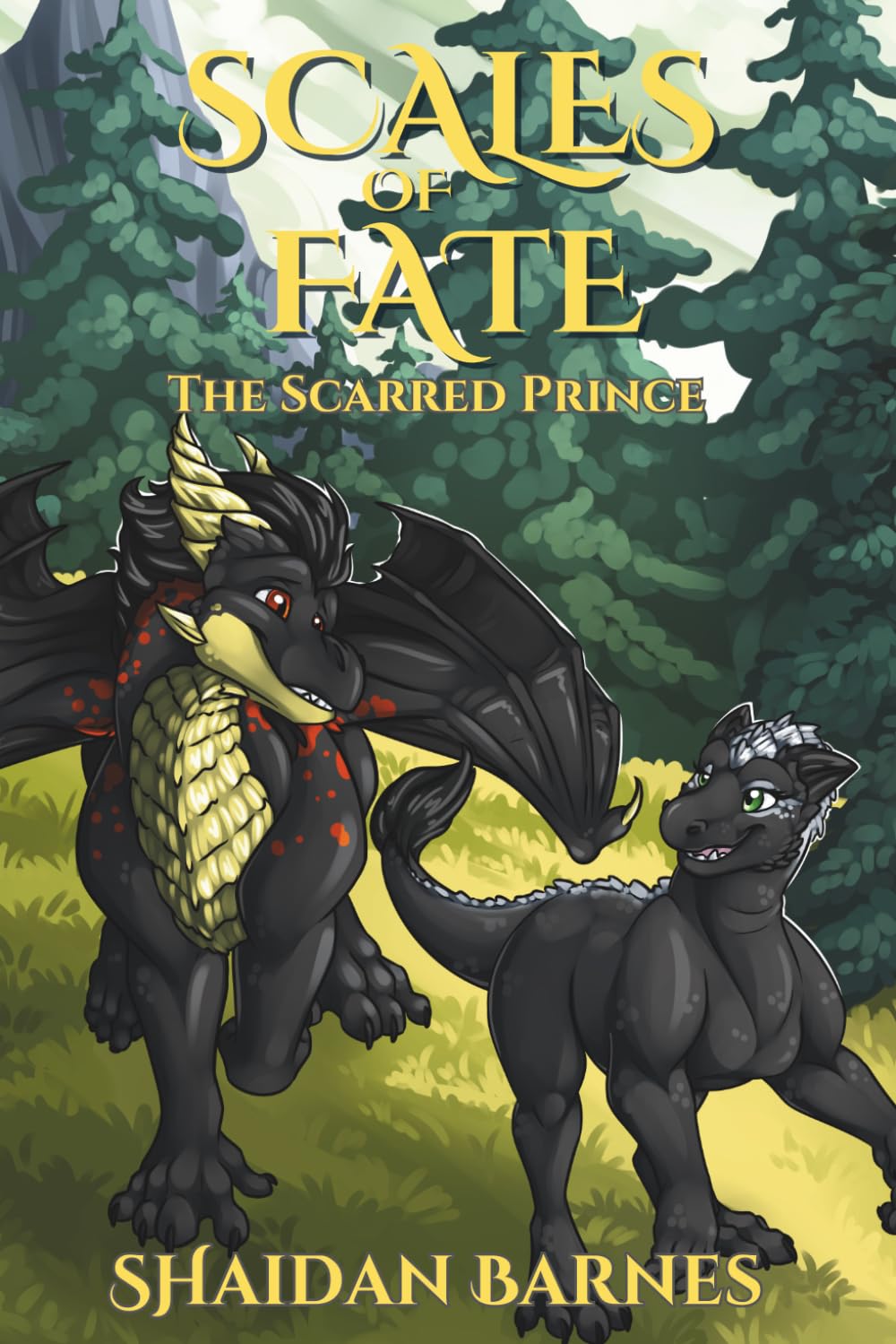 Scales of Fate: The Scarred Prince (Dragon Romance / Erotica)