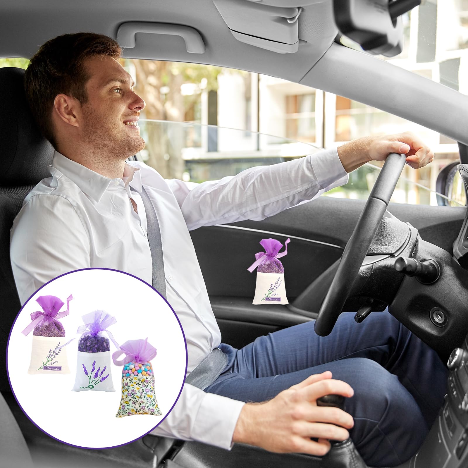 30 Piezas Vacías Bolsas Lavanda Saquitos De Lavanda Pequeño Exquisito Práctico Guardar Lavandas Especias Hierbas Puede Hacer Saquitos Perfumados Colocar Armarios Armario Coches(Púrpura)