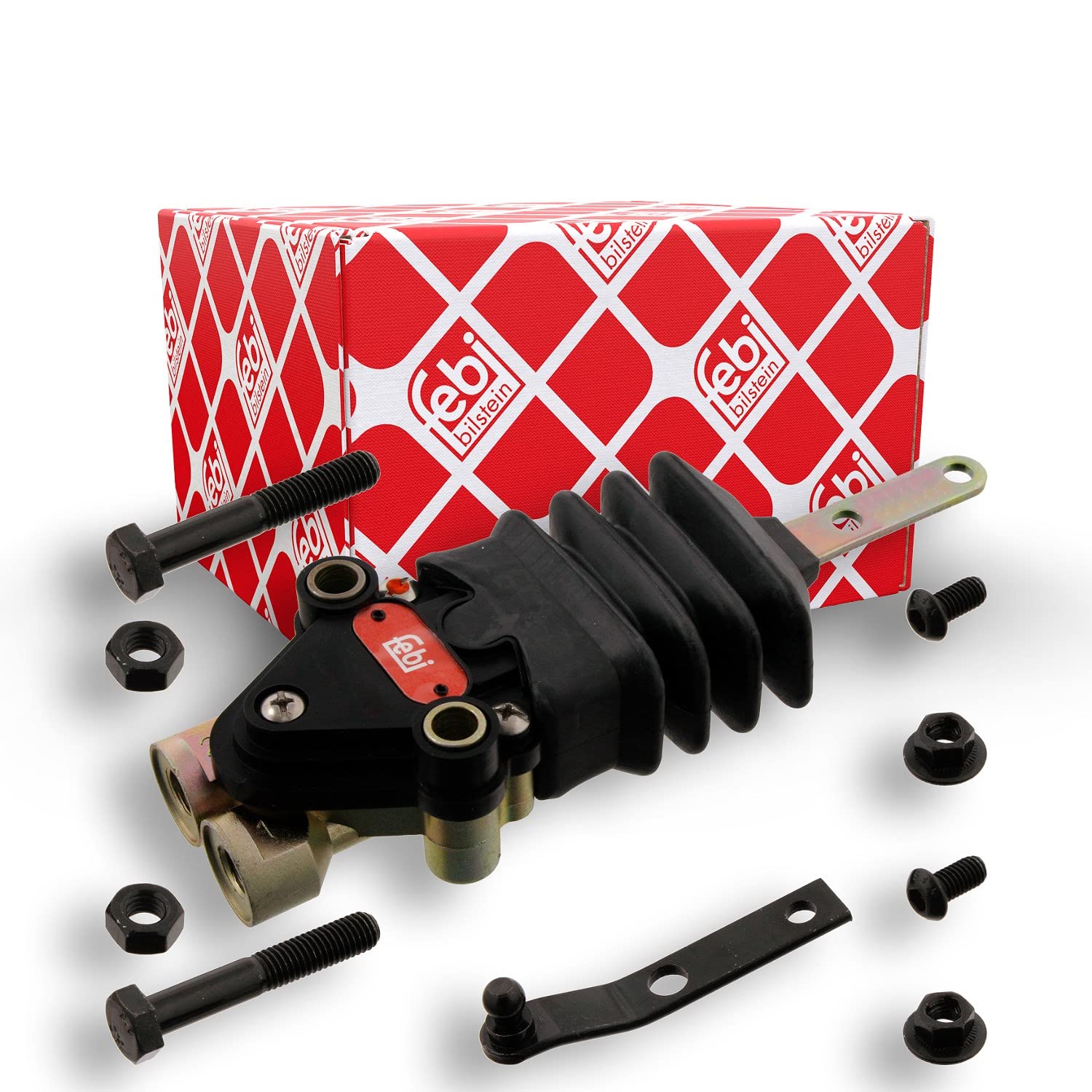 FEBI BILSTEIN 28578 Valvola Sospensione cabina con materiale di fissaggio/montaggio anteriore e Posteriore