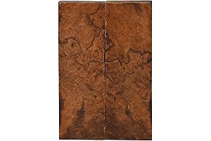 IECAP LLC Burled Wood Knife Handle Scales
