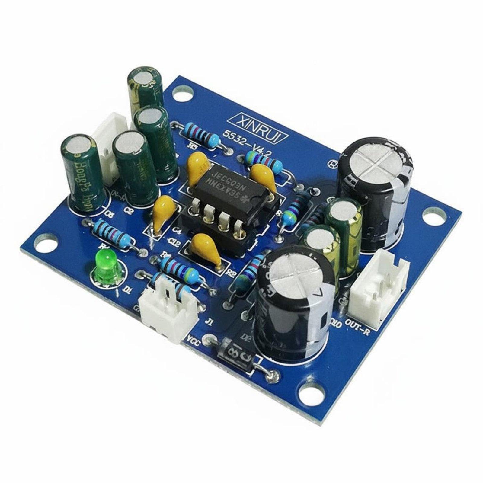 NE5532 Preamp Module High-Fidelity Grade NE5532 Preamp Board Replaceable Op-Amplification Circuit Amplifier Circuit Board for DIY Enthusiasts Ne5532 Board|Business & Industrial| Electrica-picture-24