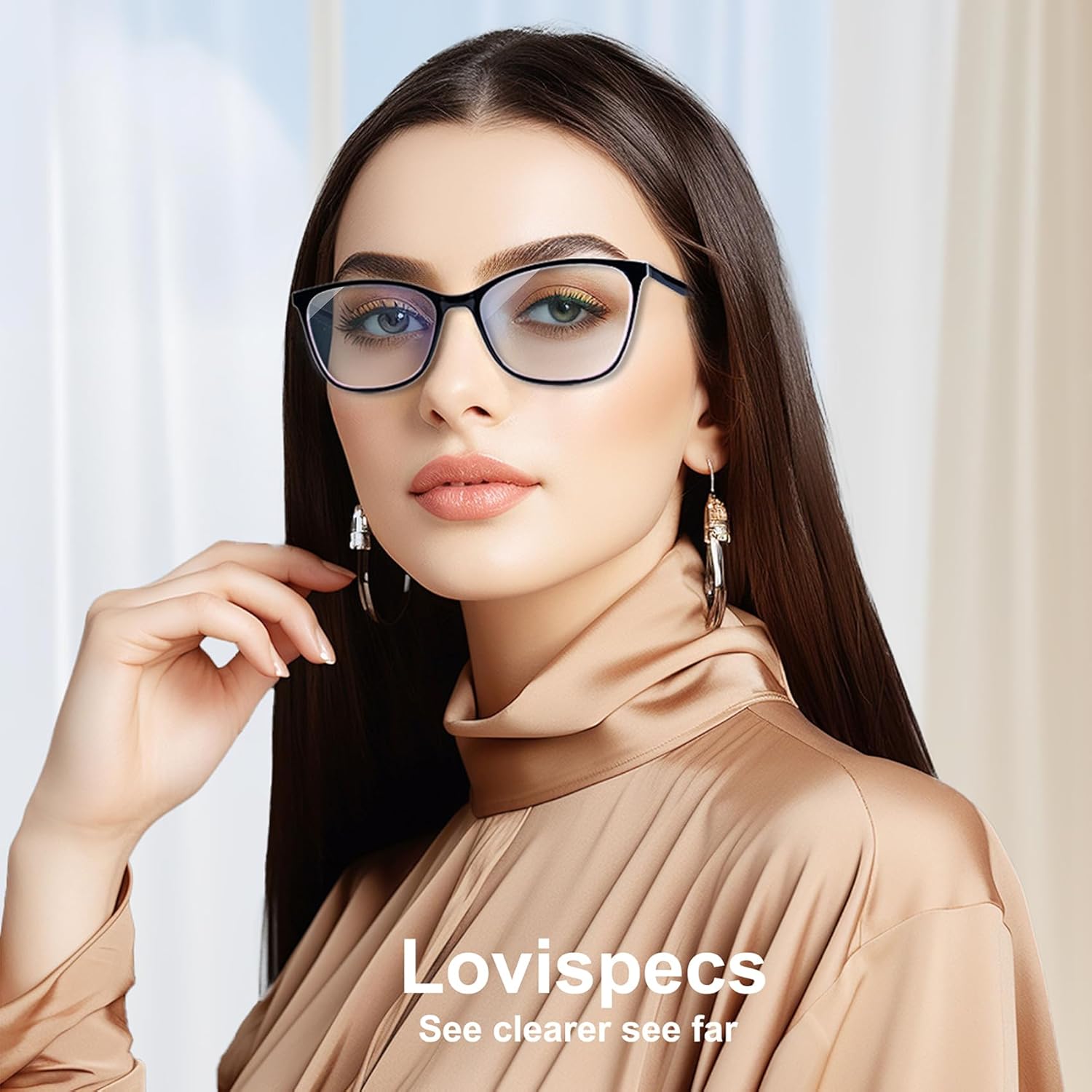Distance Nearsighted Glasses Women,Cateye Near Sighted See Far Vision Farsighted Eyeglass Frame*Not reading glass* - Image 8