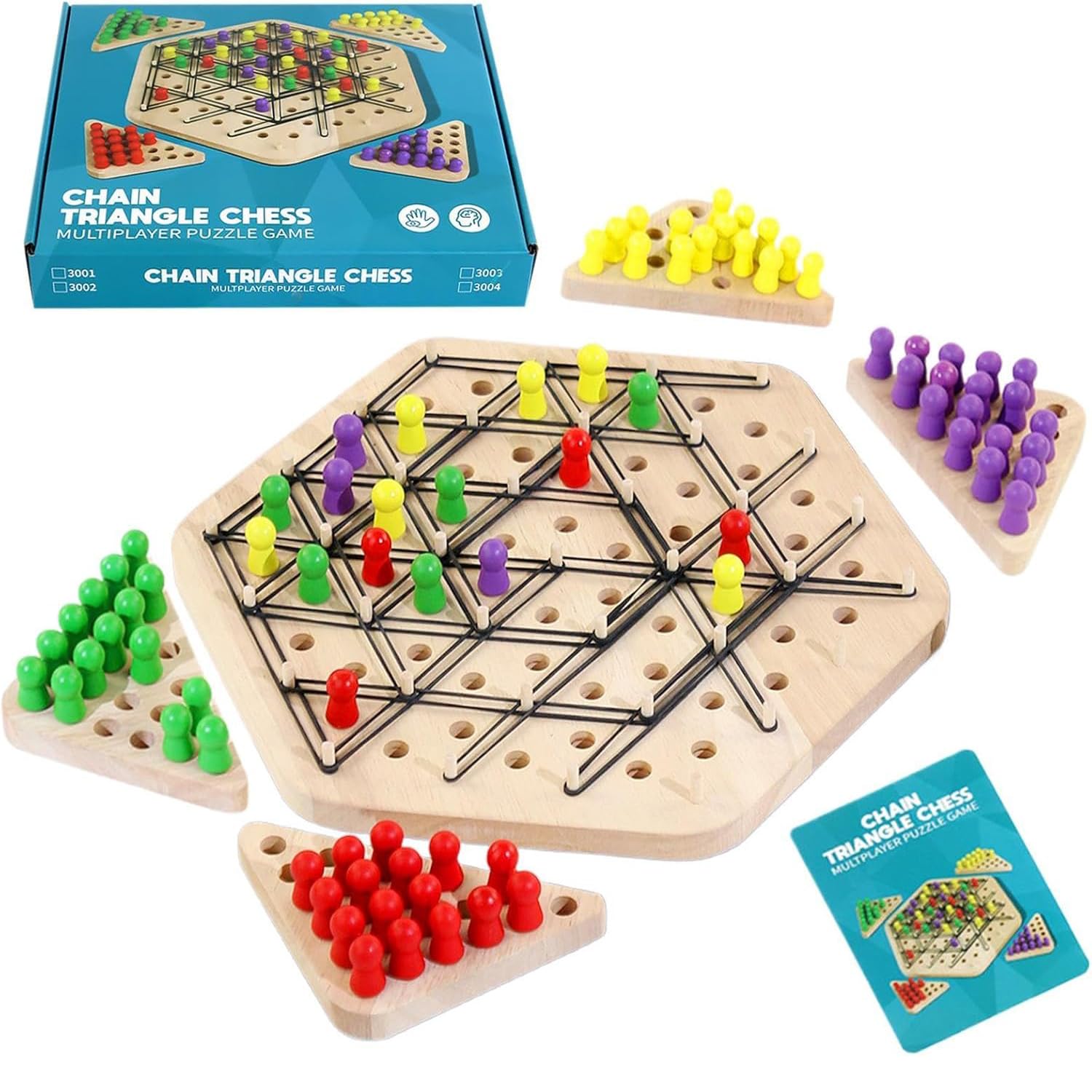 Generic Triggle Jeu Élastique, Jeu de Triangle en Chaine Generic Triggle Jeu Élastique, Jeu de Triangle en Chaine