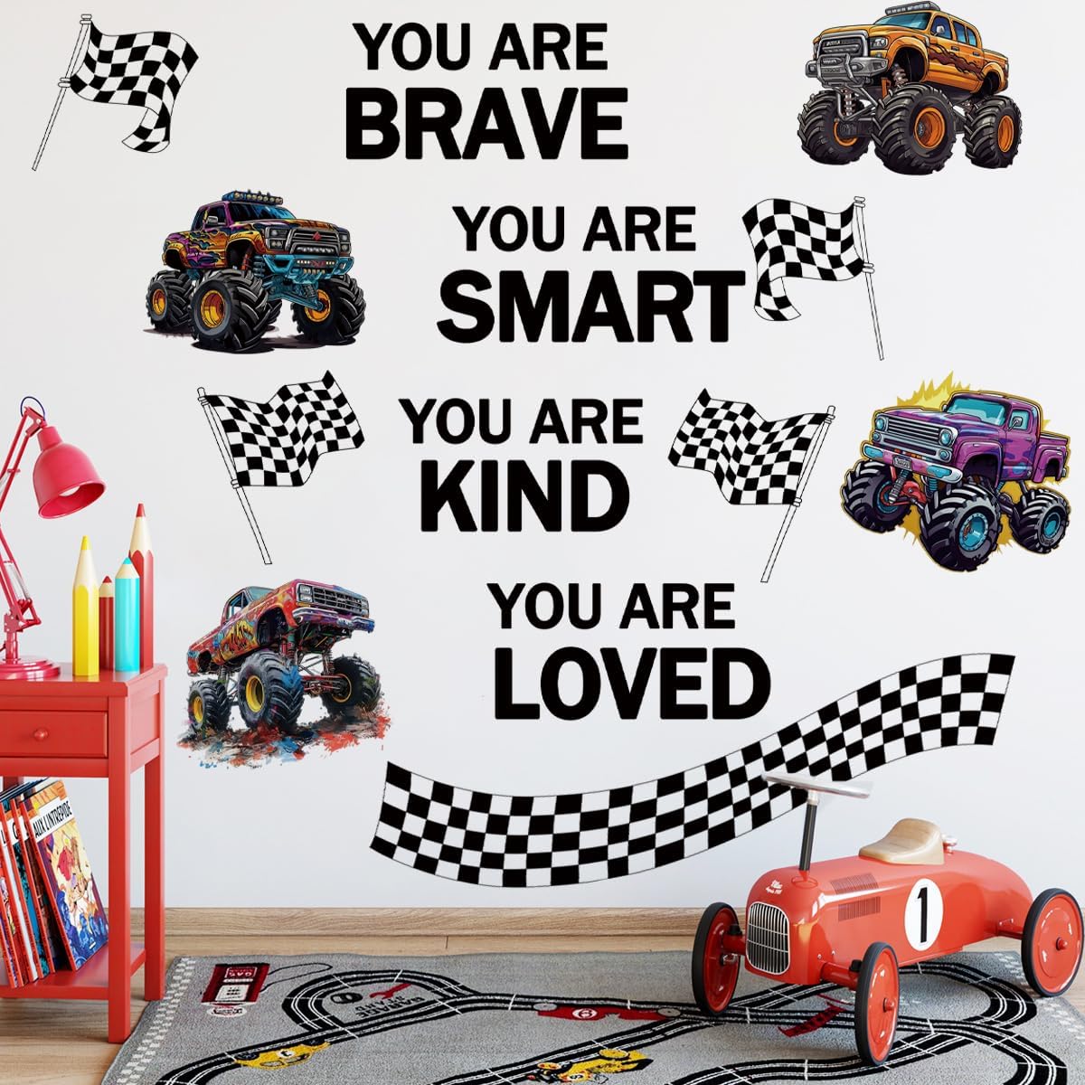 Vinilos Decorativos Monster Truck Runtoo para Pared